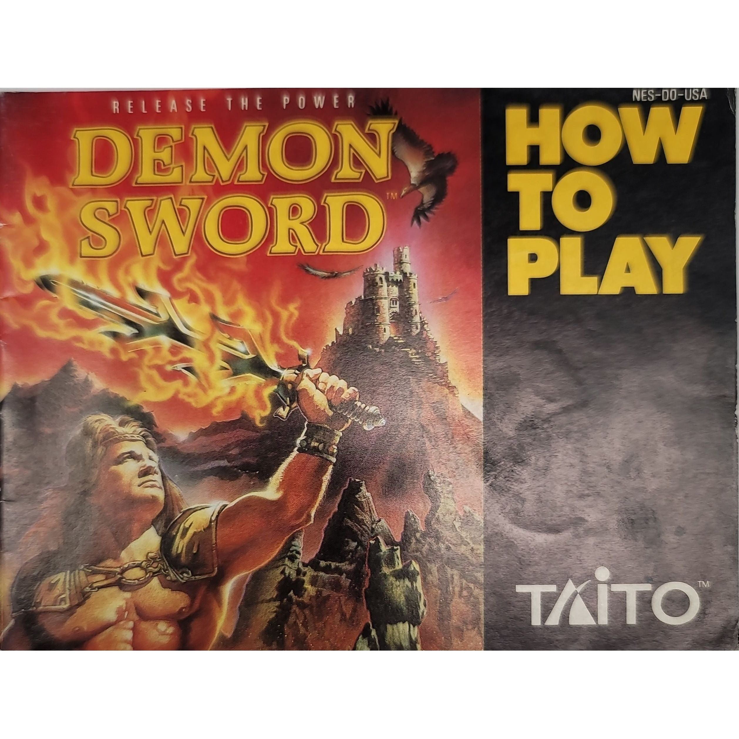 NES - Demon Sword (Manual)