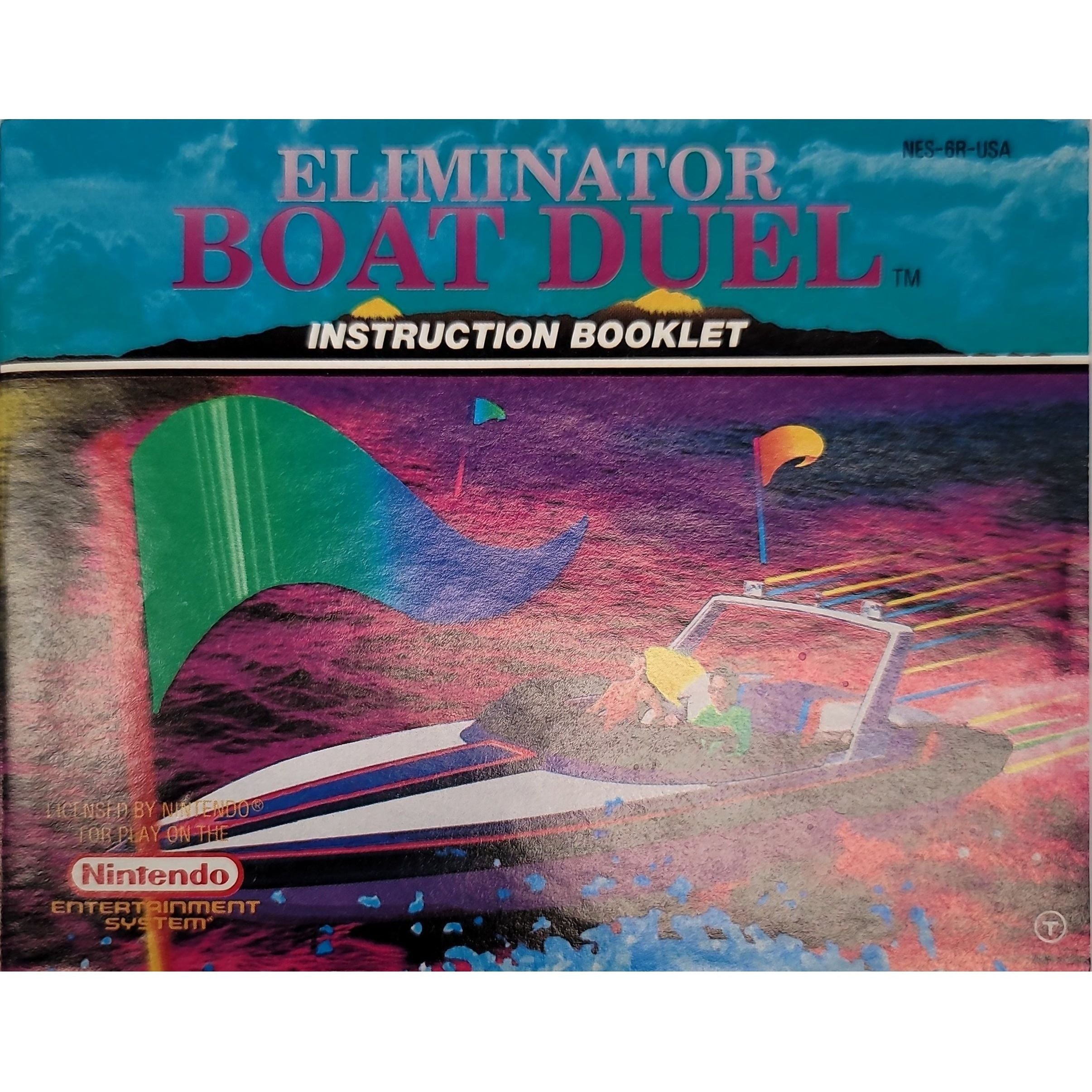 NES - Eliminator Boat Duel (Manual)