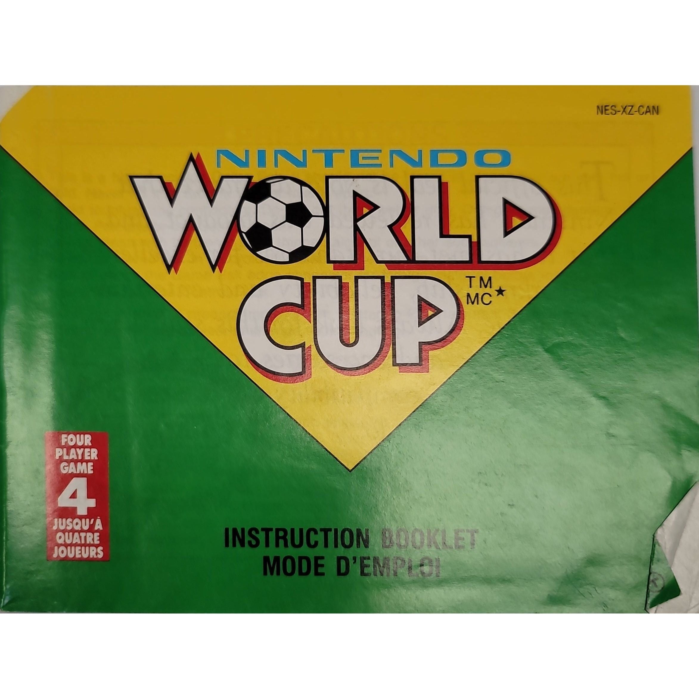 NES - Coupe du Monde Nintendo (Manuel)
