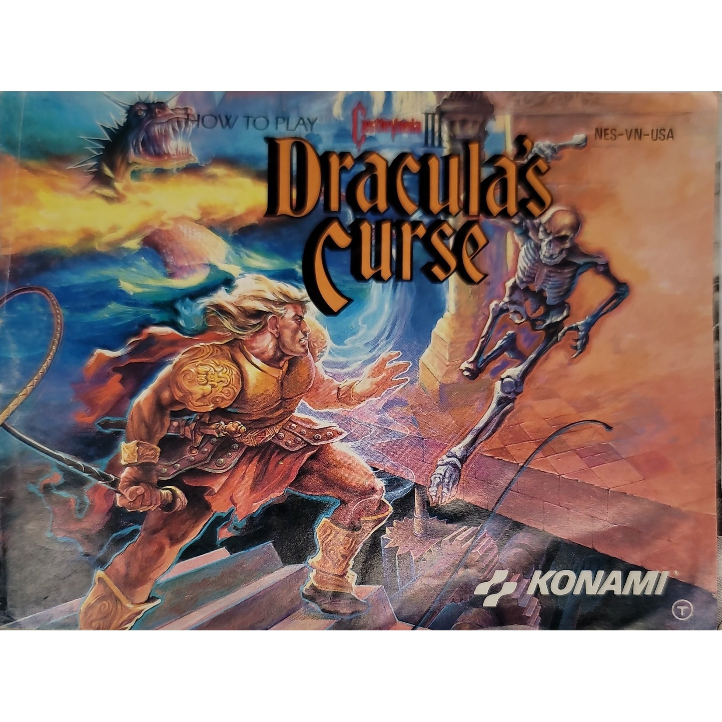 NES - Castlevania III Dracula's Curse (Manual)