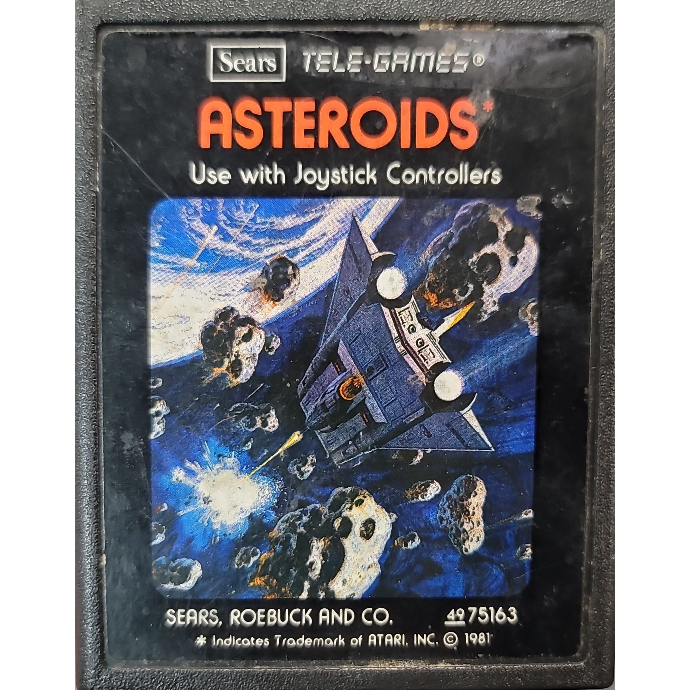 Atari 2600 - Astéroïdes (Sears / Cartouche uniquement)