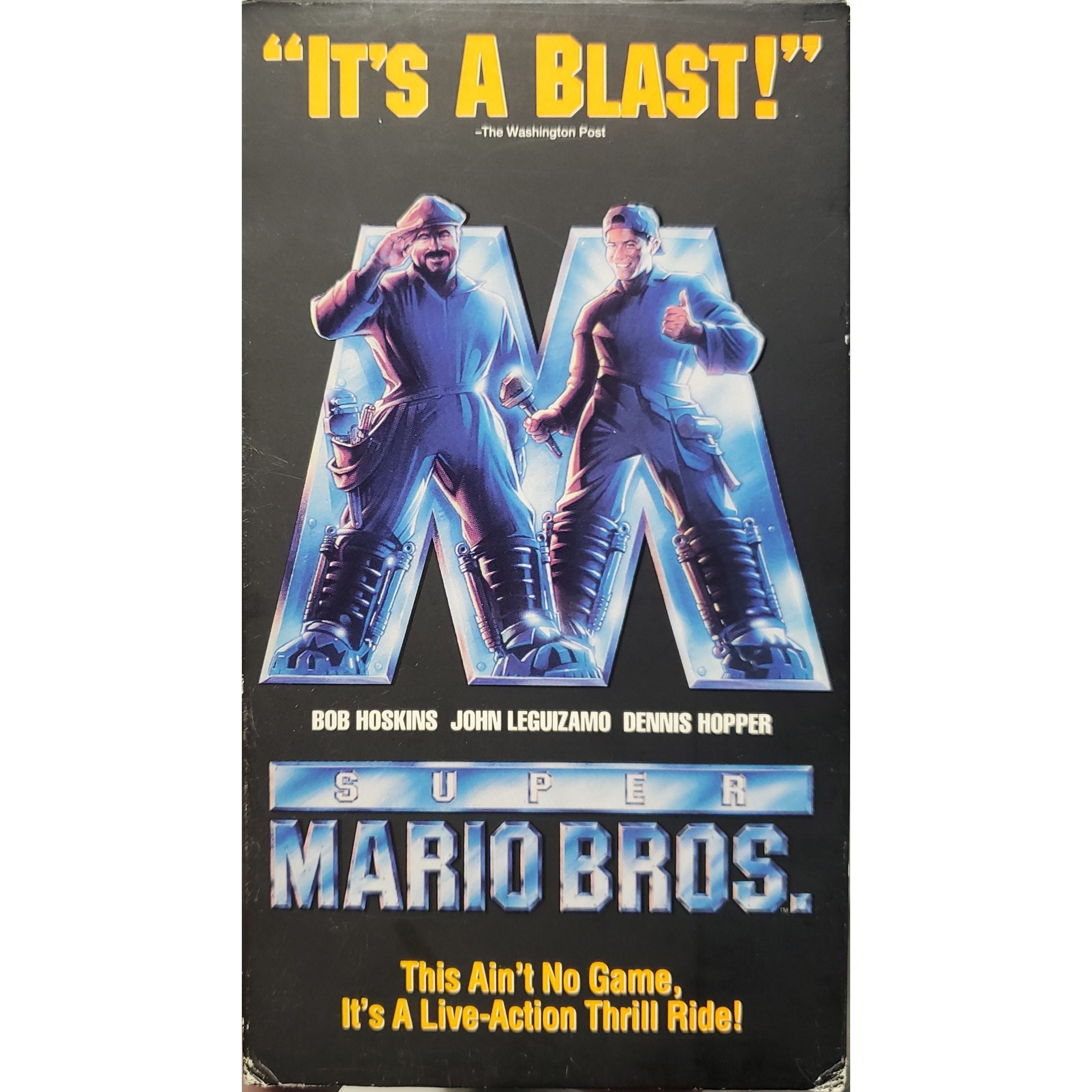 Cassette VHS de Super Mario Bros.