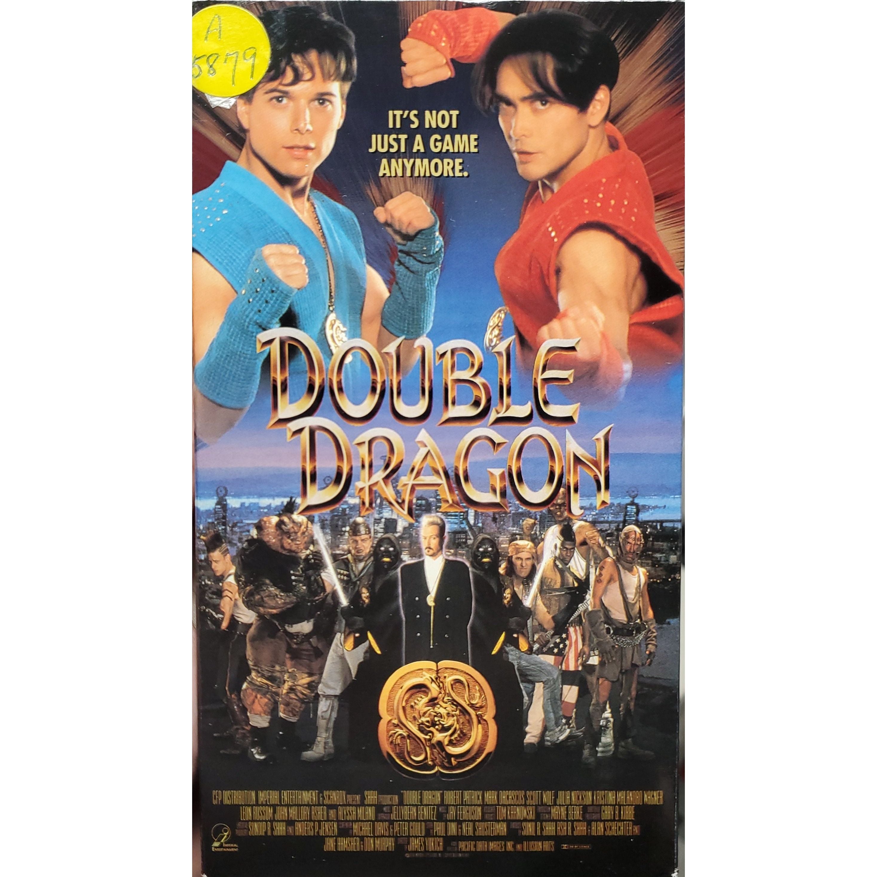 Double Dragon VHS Tape