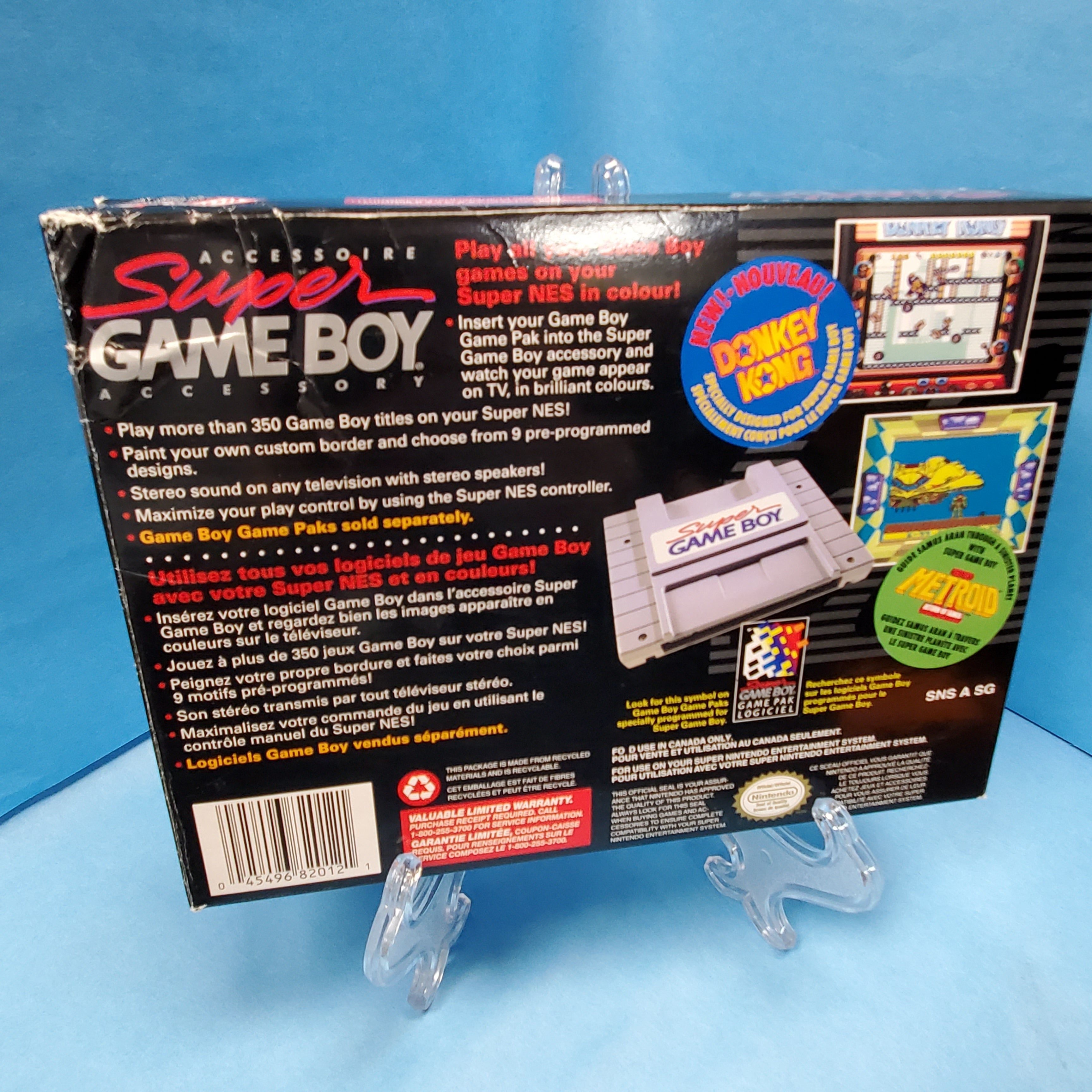 Super Game Boy (Complet en Boite / A- / Avec Manuel)