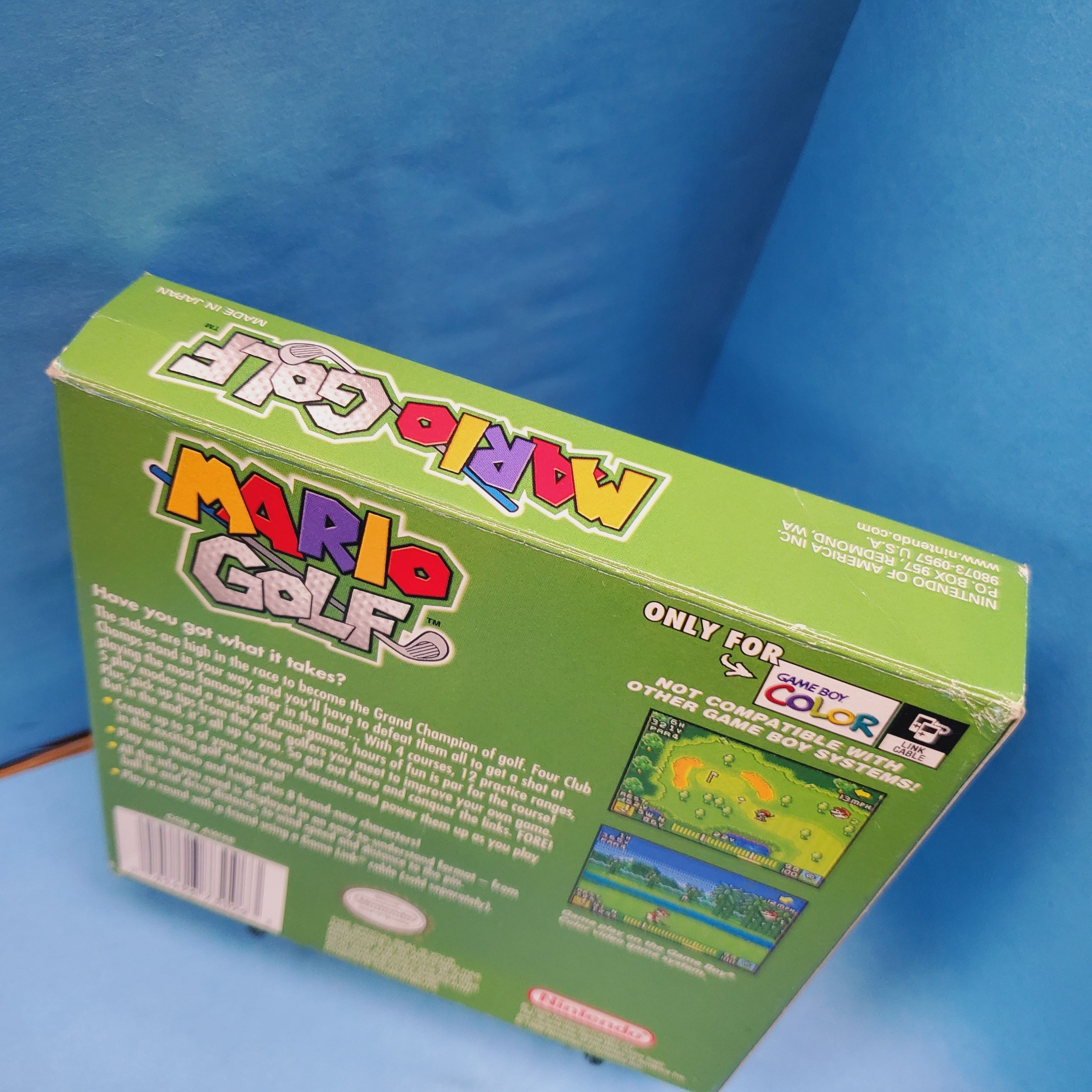 GBC - Mario Golf (Complet en boîte)
