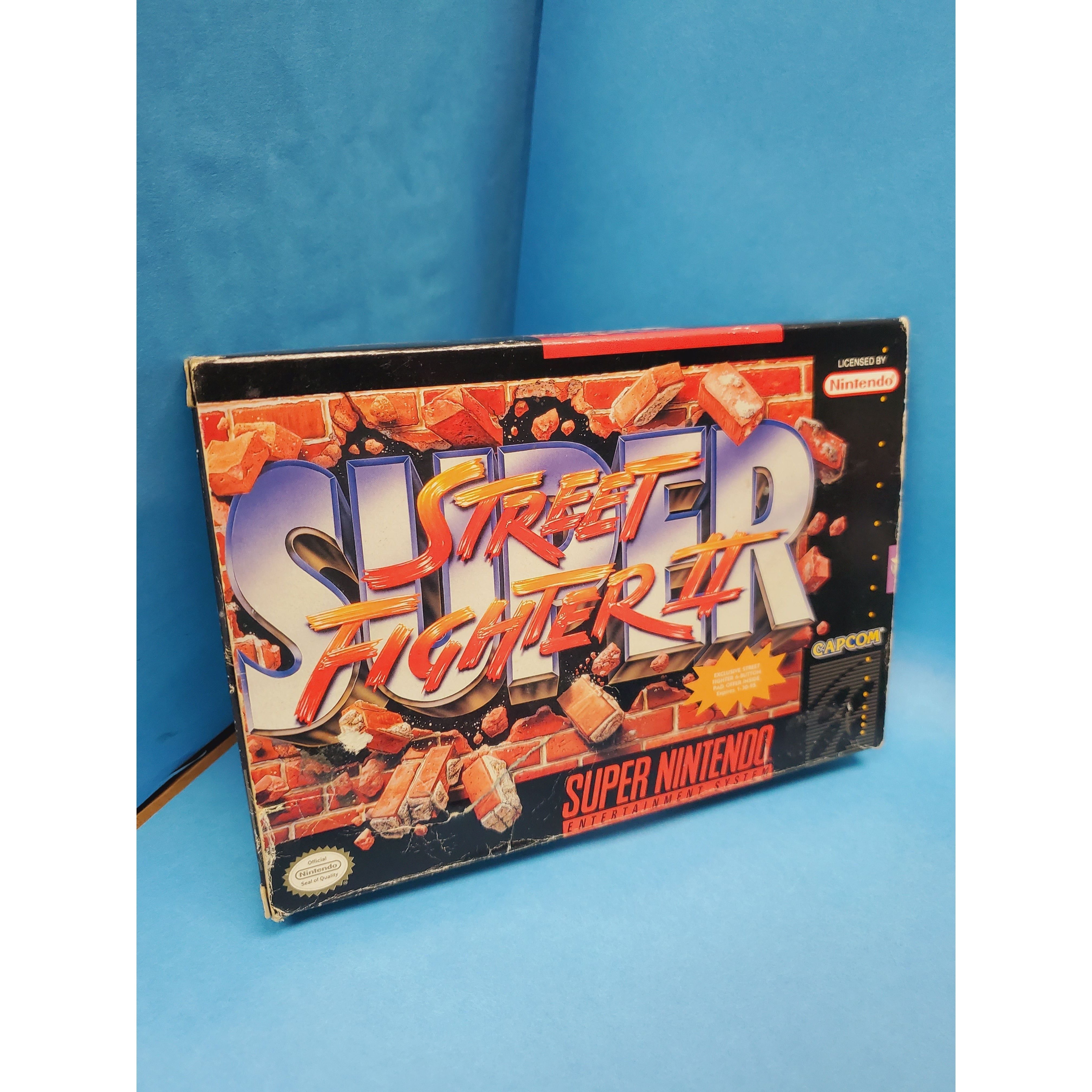 SNES - Super Street Fighter II (Complet en boîte)