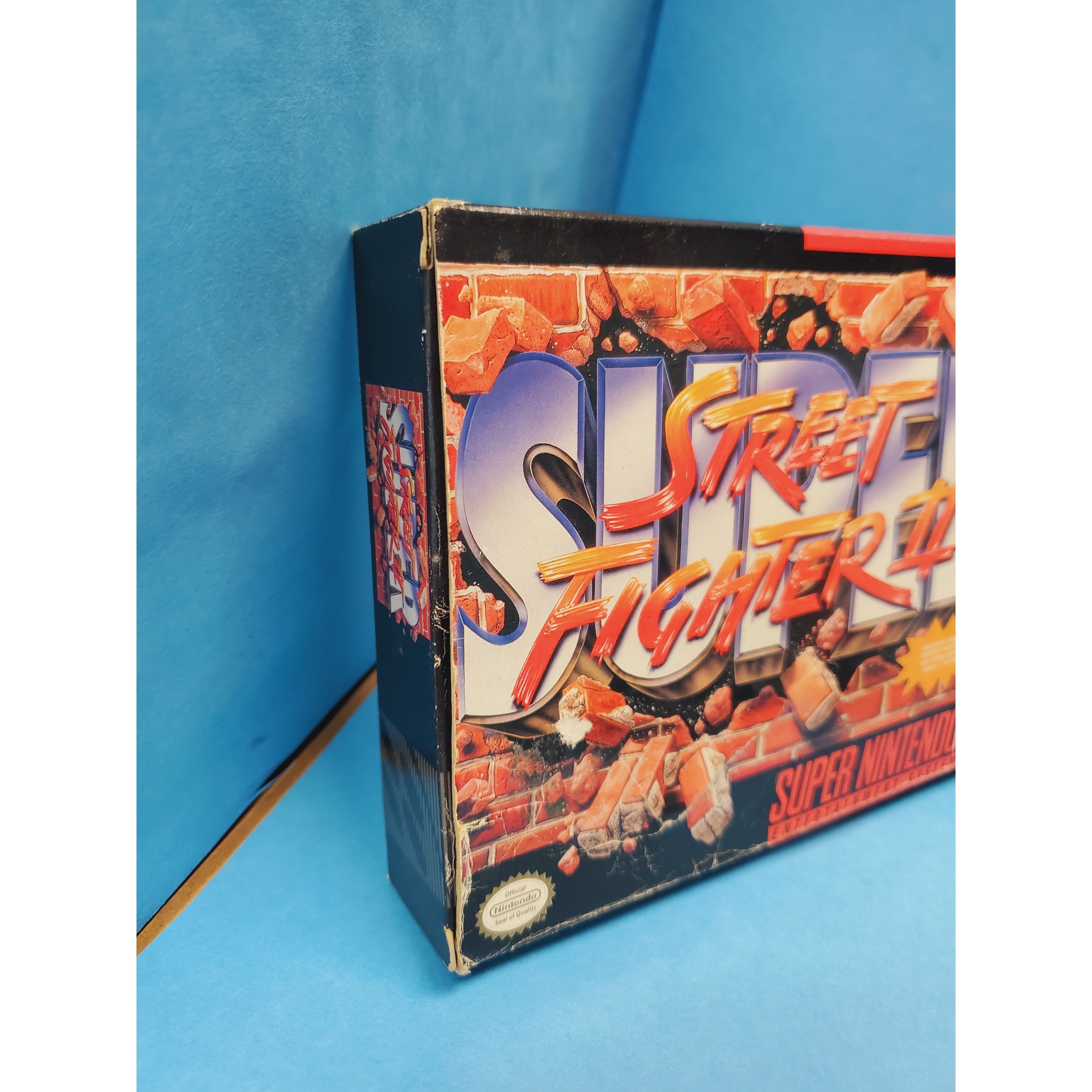 SNES - Super Street Fighter II (Complet en boîte)