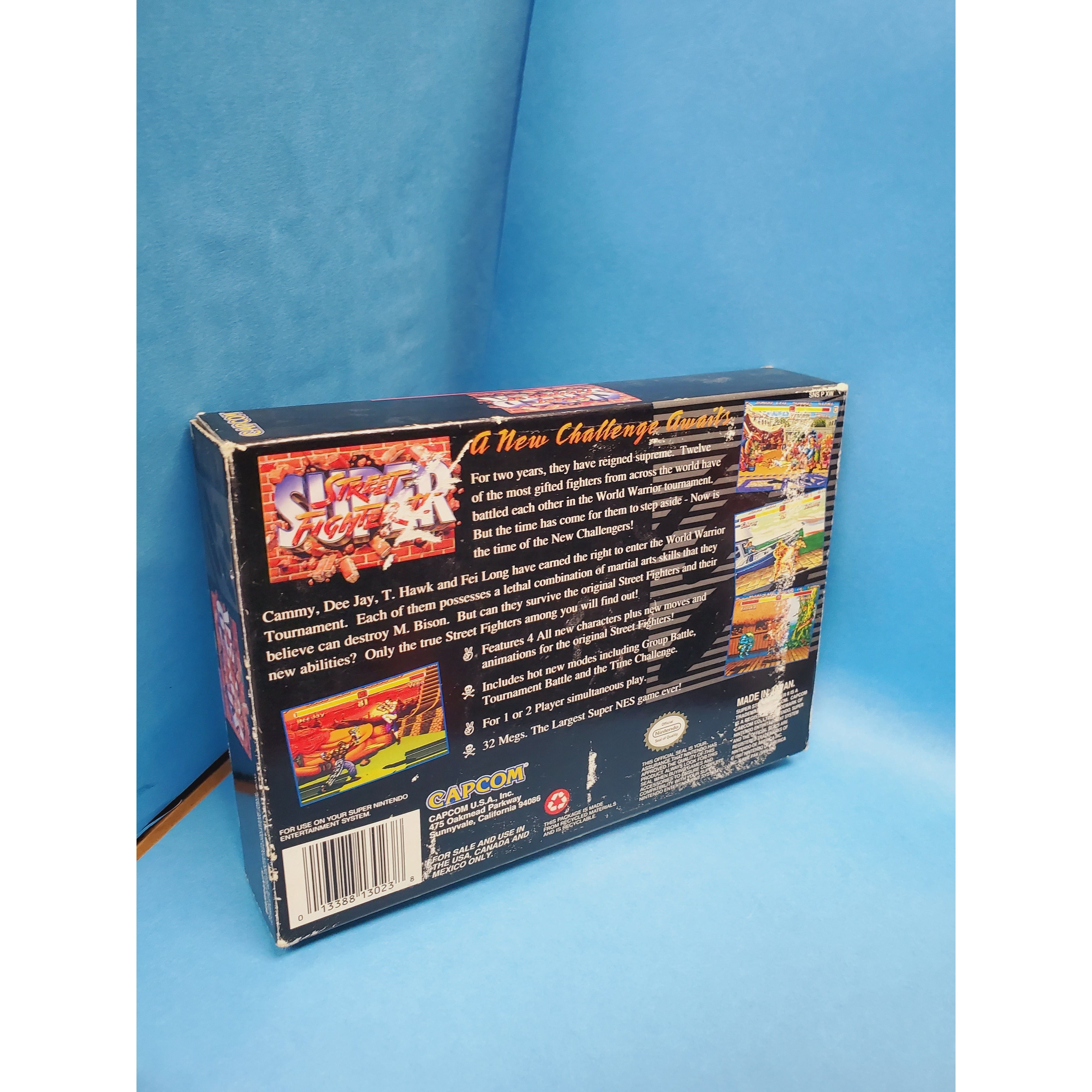SNES - Super Street Fighter II (Complet en boîte)