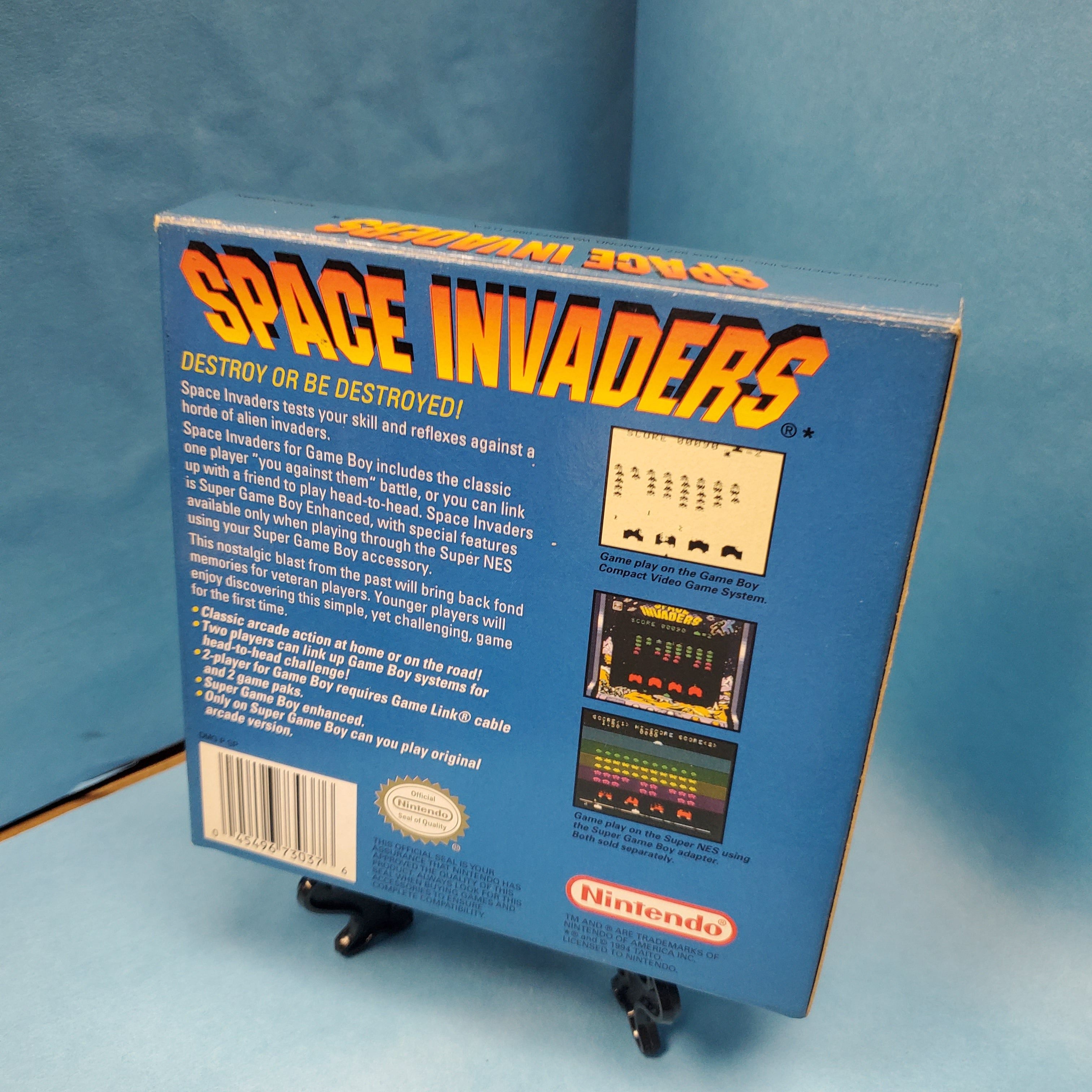 GB - Space Invaders (Complete in Box)