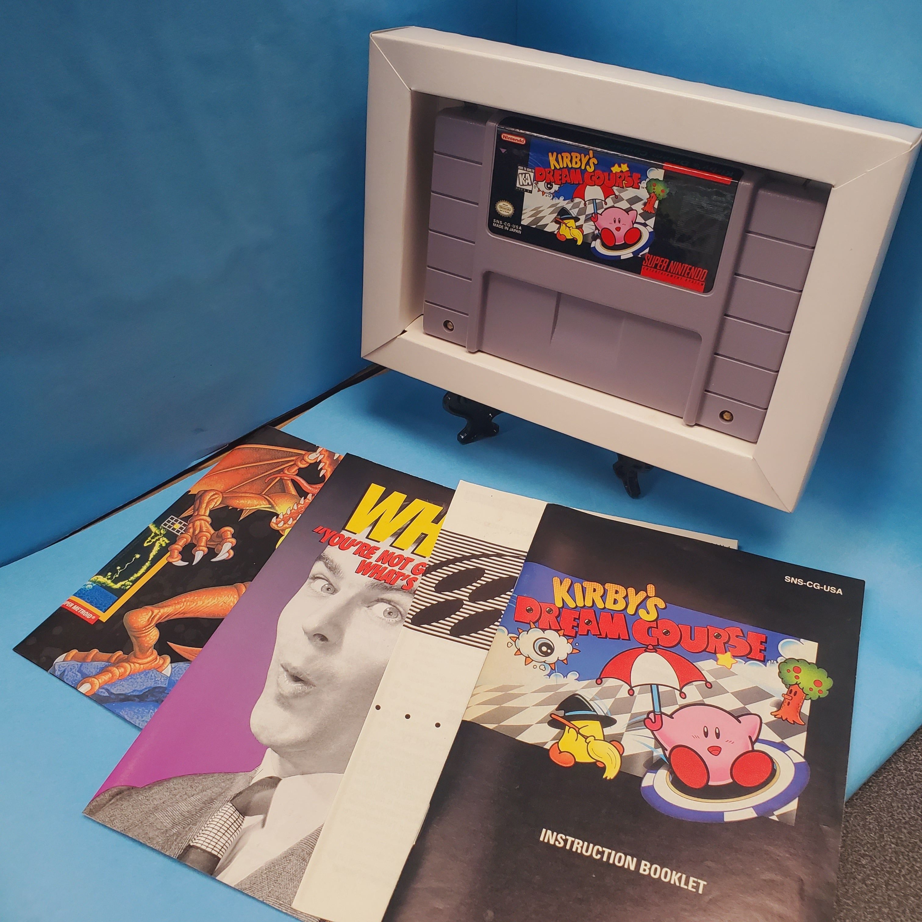 SNES - Kirby's Dream Course (Complete in Box / A / With Manual)