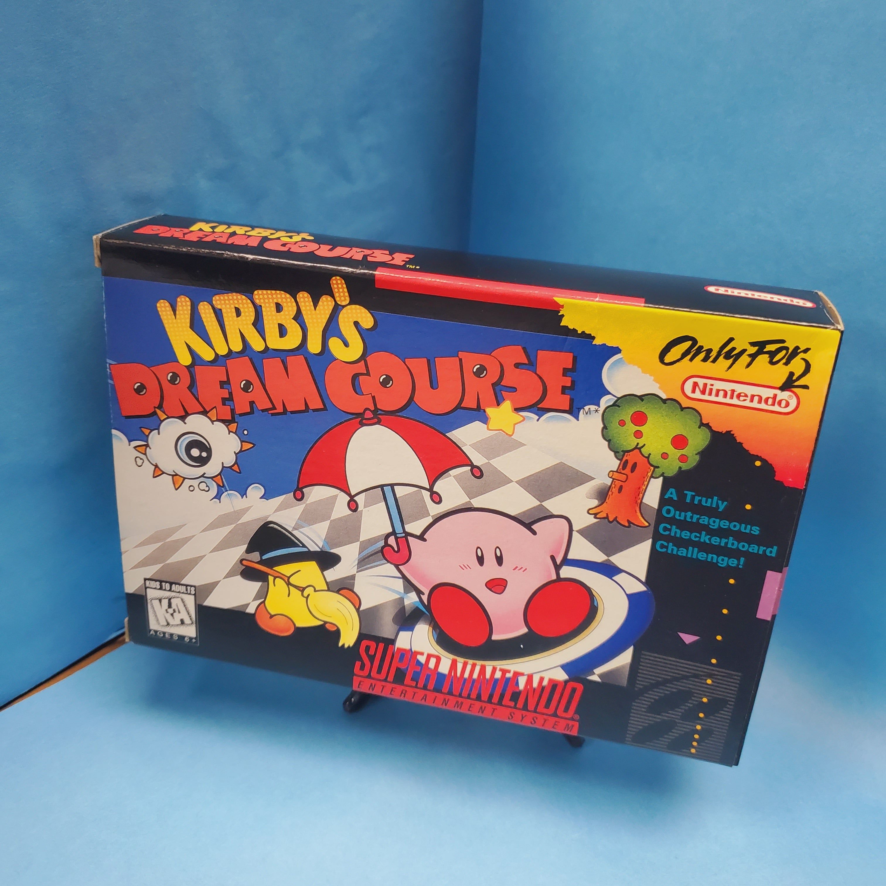 SNES - Cours Kirby's Dream (Complet en boîte / A / Avec manuel)