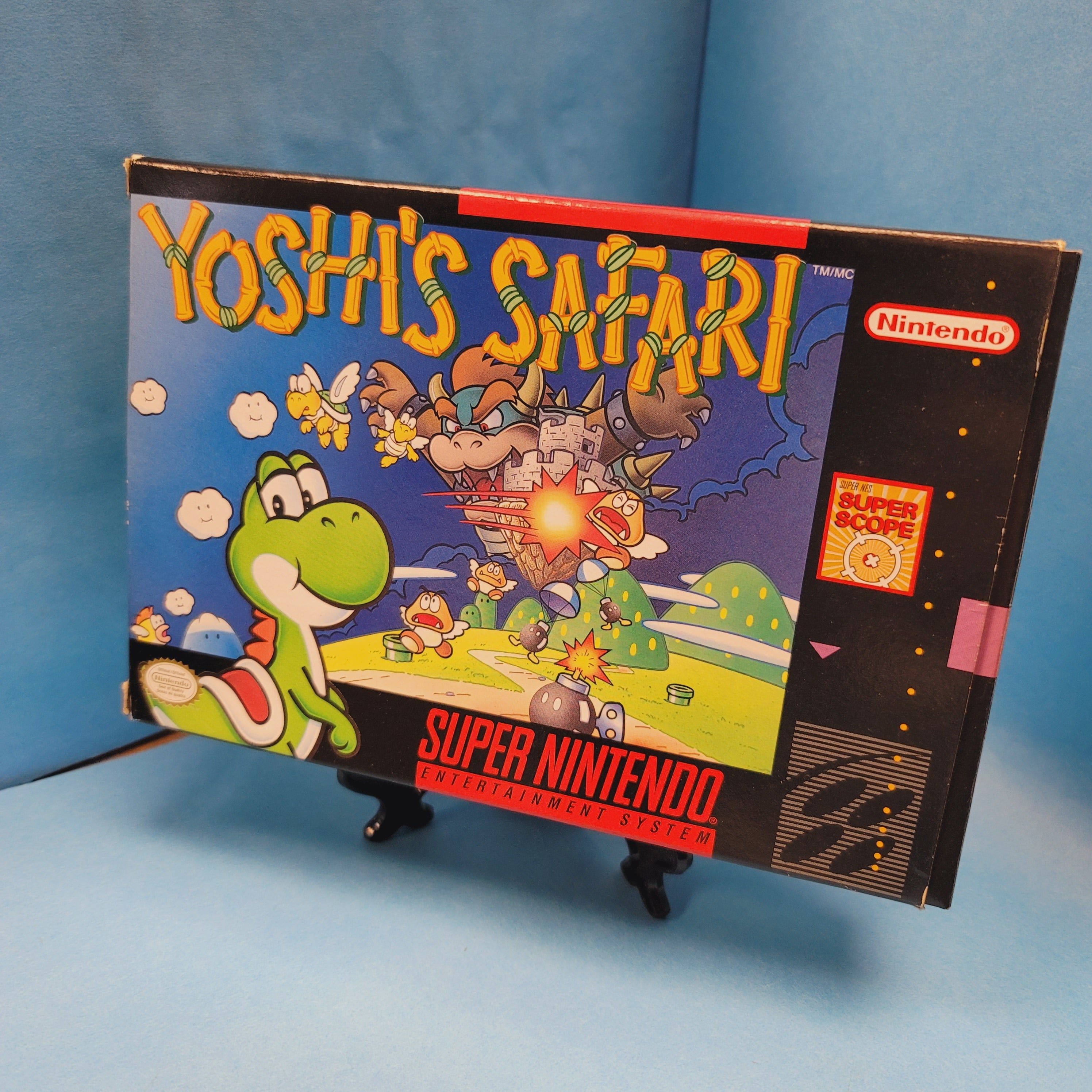 SNES - Yoshi's Safari (Complete in Box)