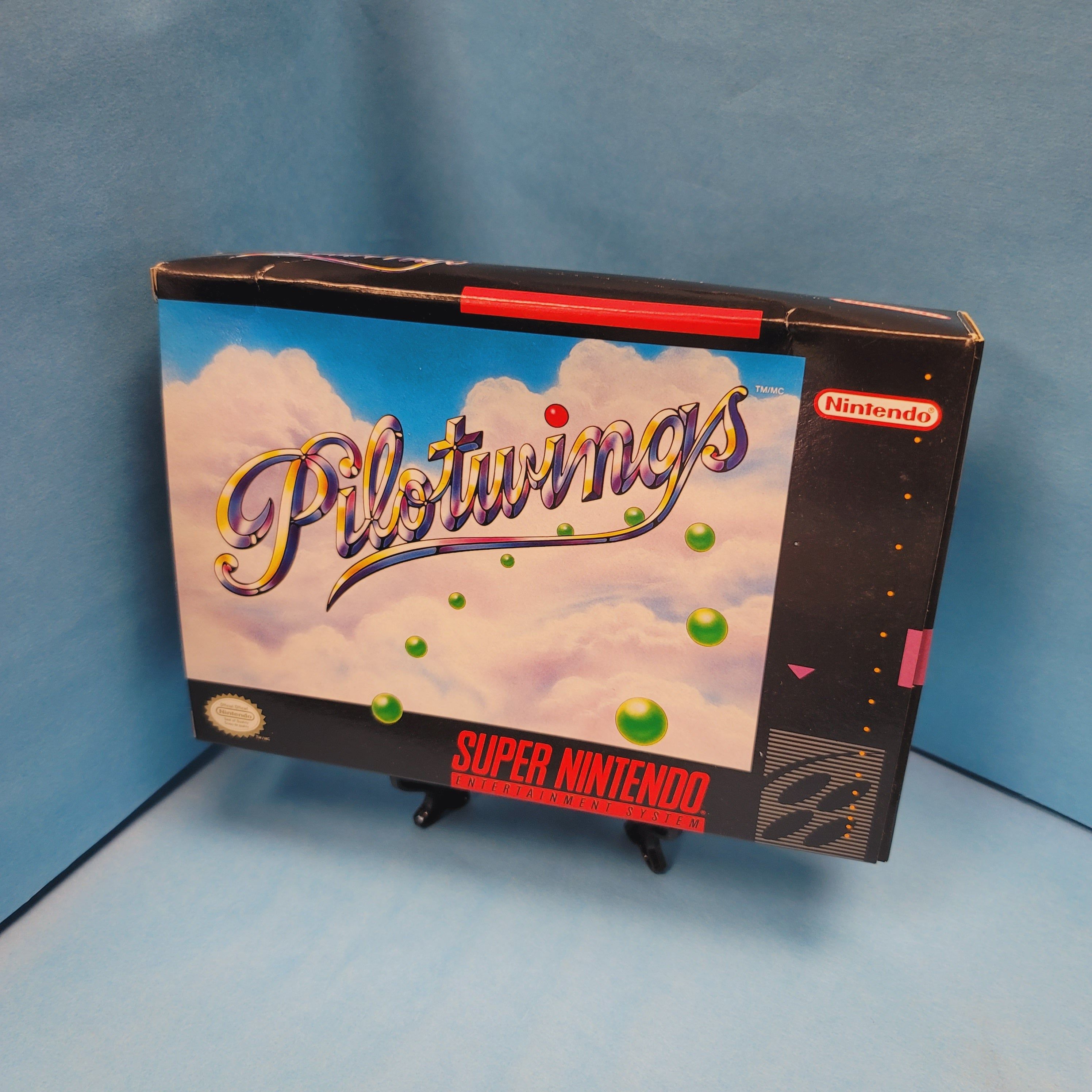 SNES - Pilotwings (Complete in Box / B / With Manual)