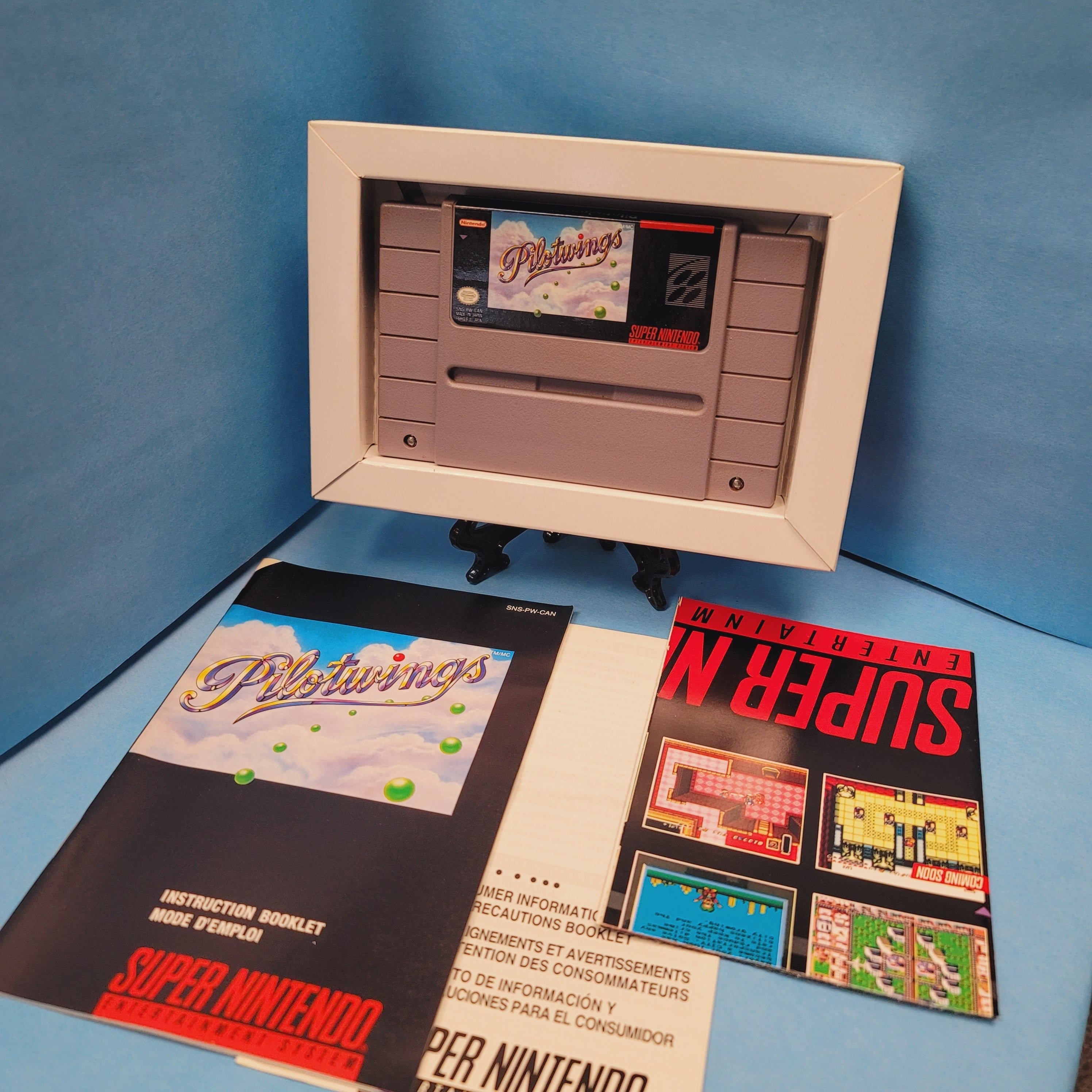 SNES - Pilotwings (Complete in Box / B / With Manual)