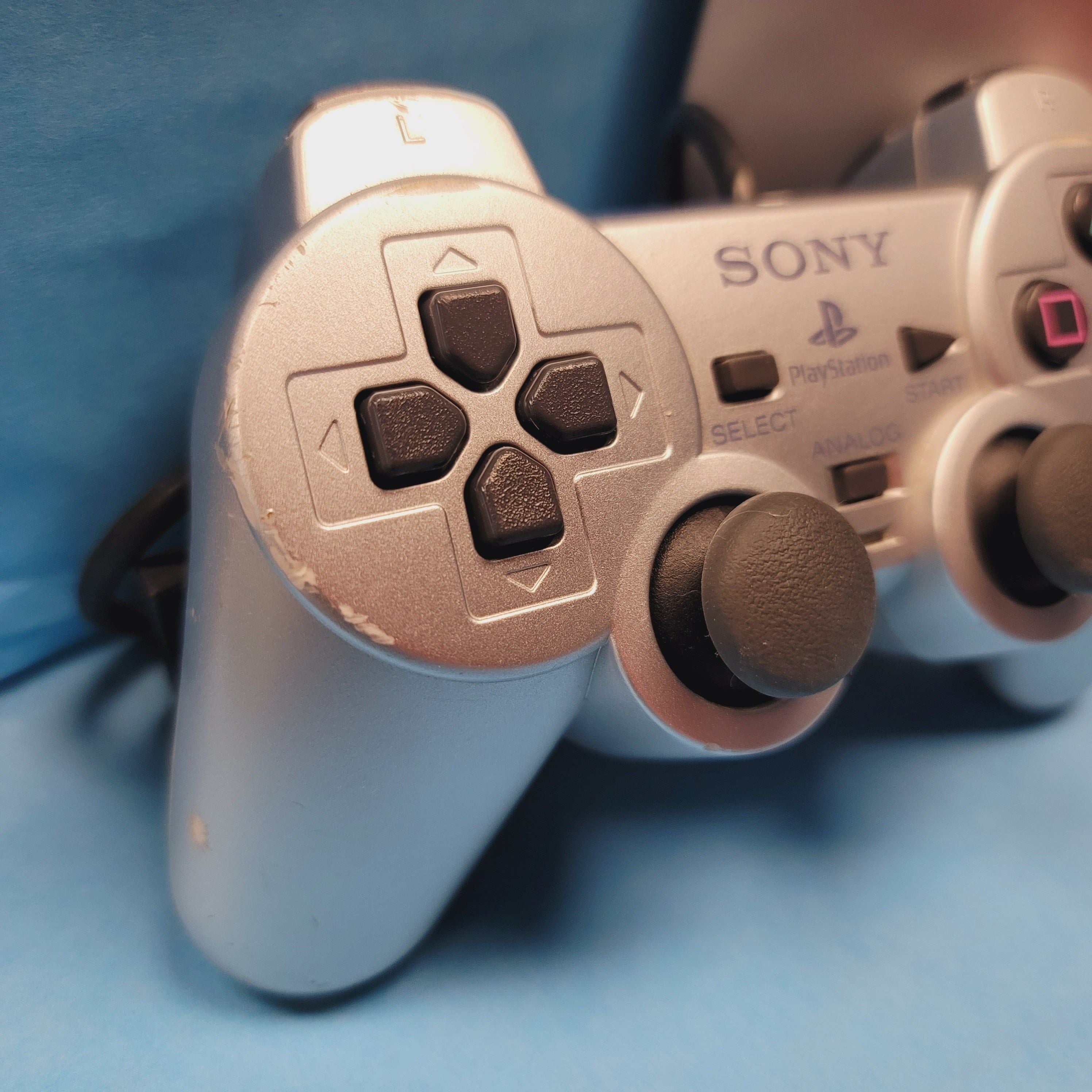 Playstation 2 Slim System - Silver Edition (Minor Cosmetic Damage)