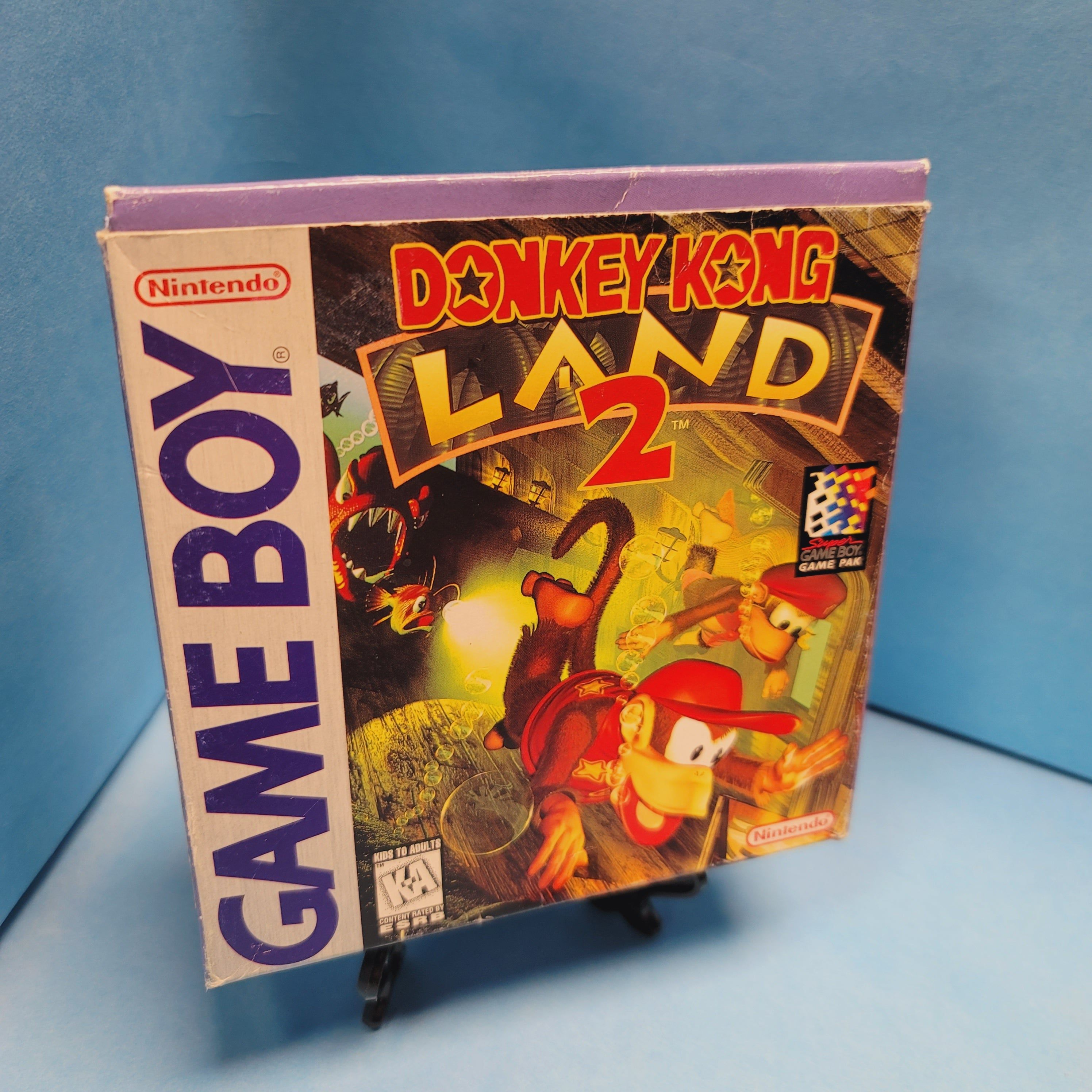 GB - Donkey Kong Land 2 (Complet en Boite / B / Avec Manuel)
