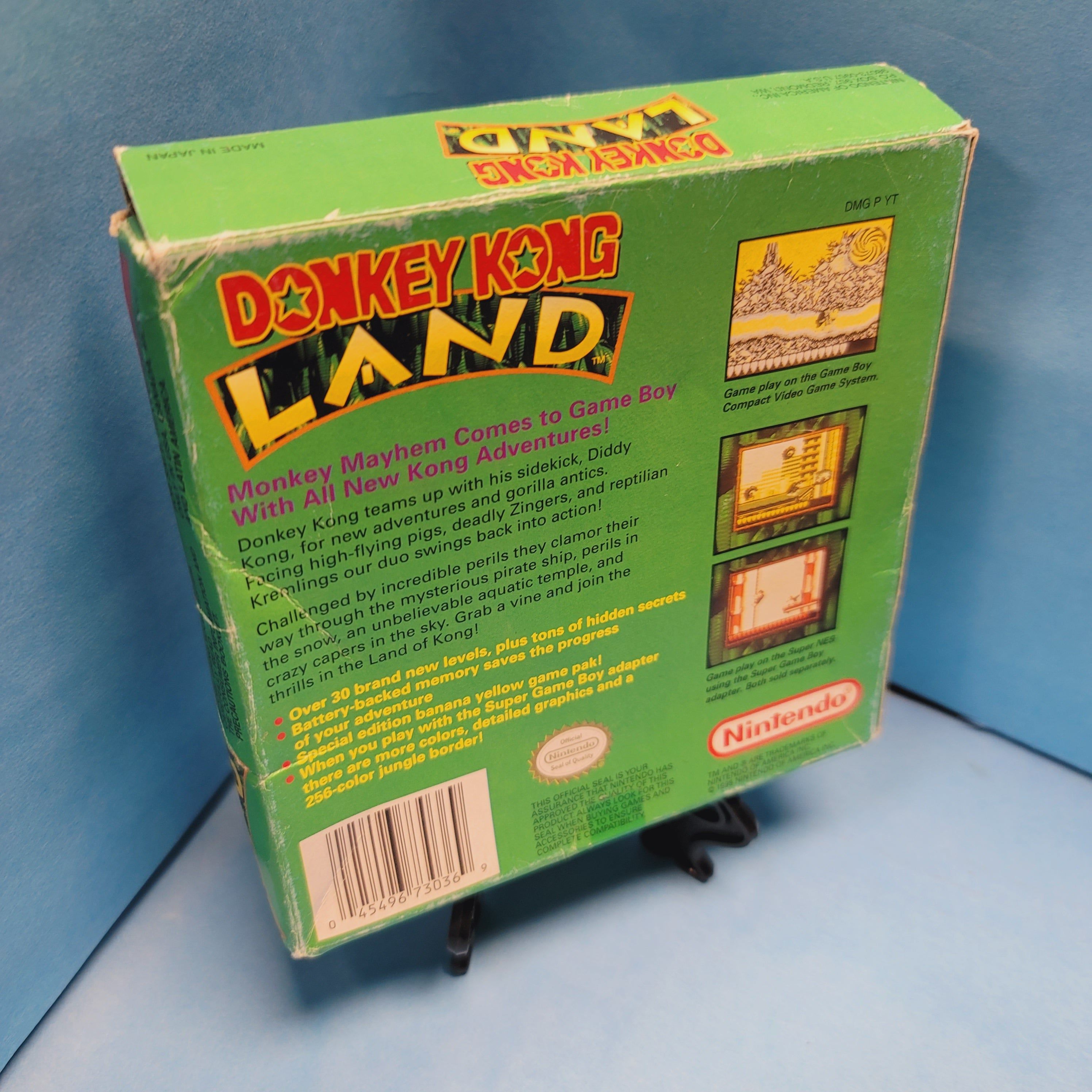 GB - Donkey Kong Land (Complet en Boite / B- / Avec Manuel)