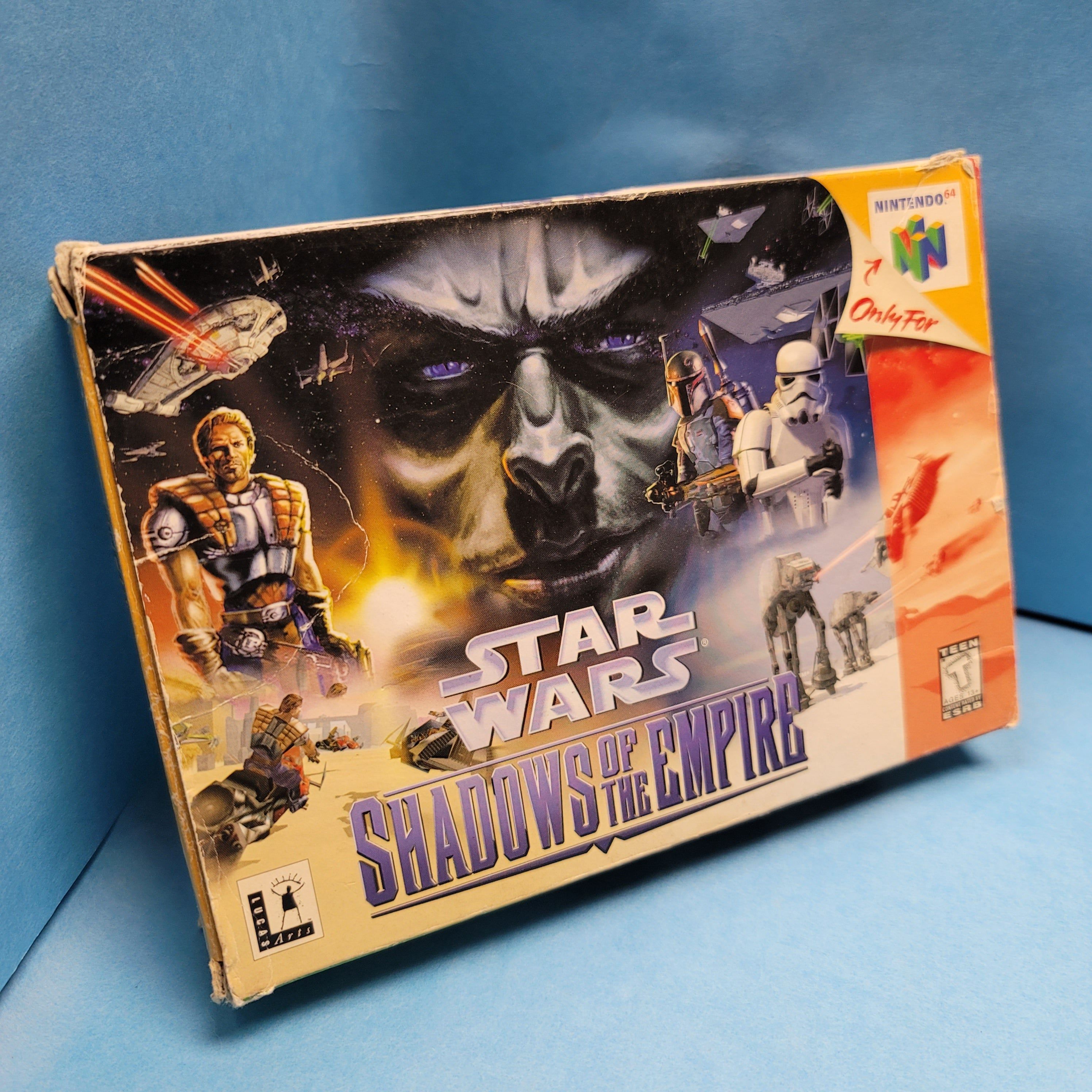 N64 - Star Wars Les Ombres de l'Empire (Complet en Boite / B- / Sans Manuel)