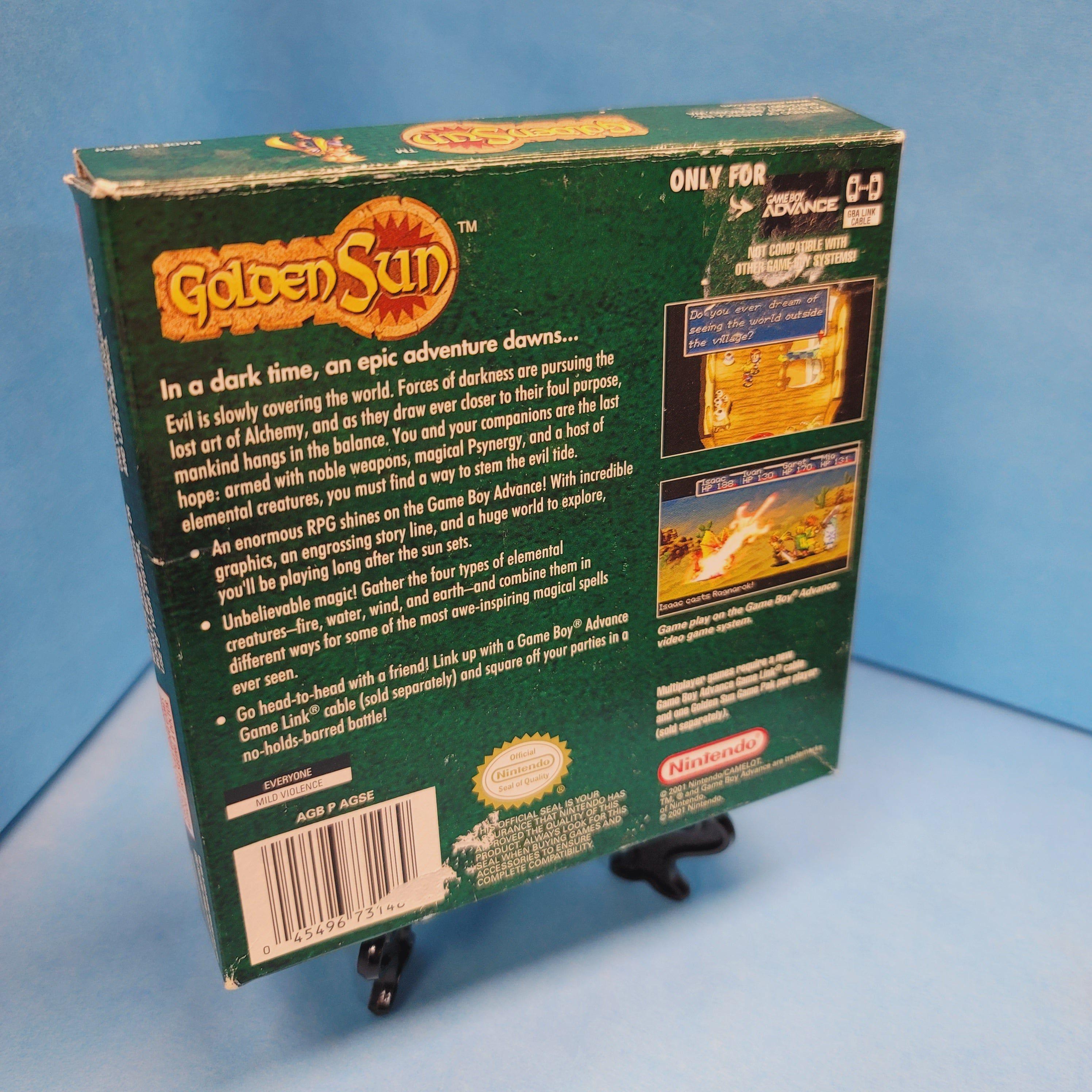 GBA - Golden Sun (Complete in Box / B+ / With Manual)
