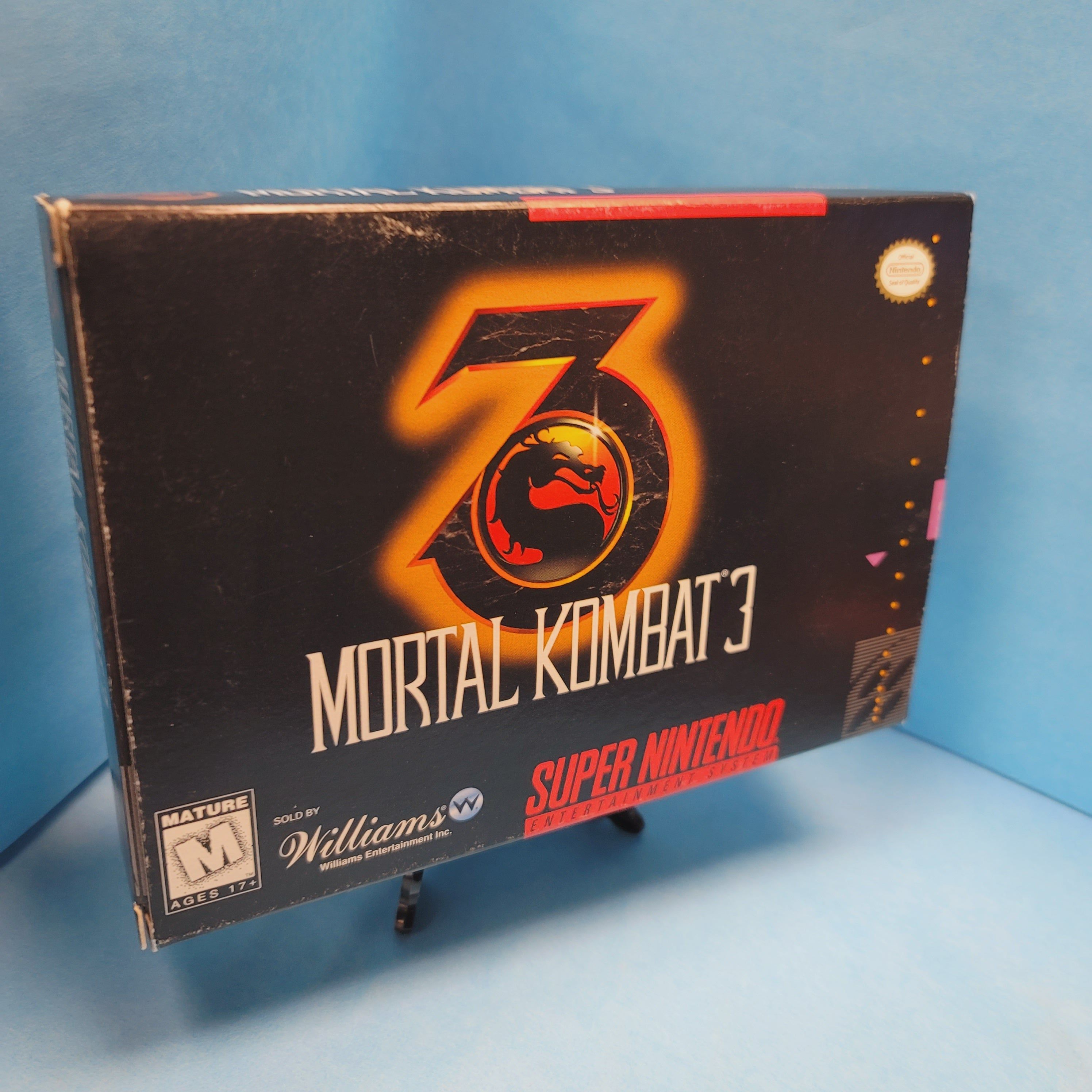 SNES - Mortal Kombat 3 (Complete in Box / A / With Manual)