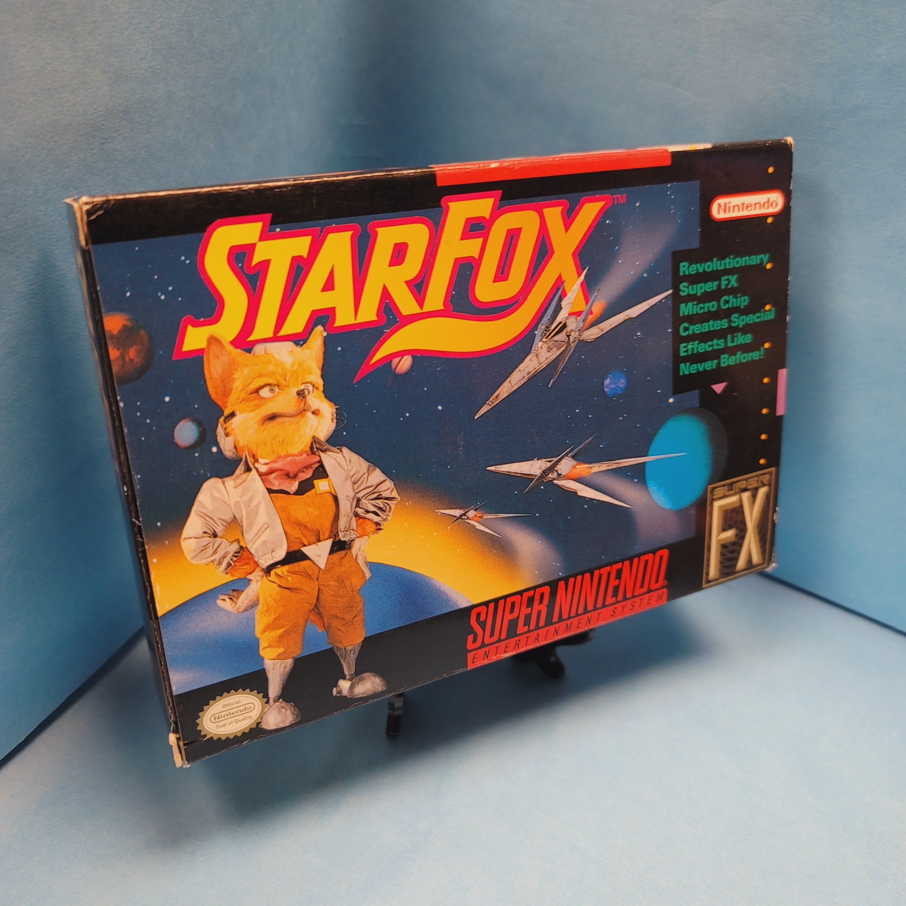 SNES - Star Fox (Complete in Box / A / With Manual)
