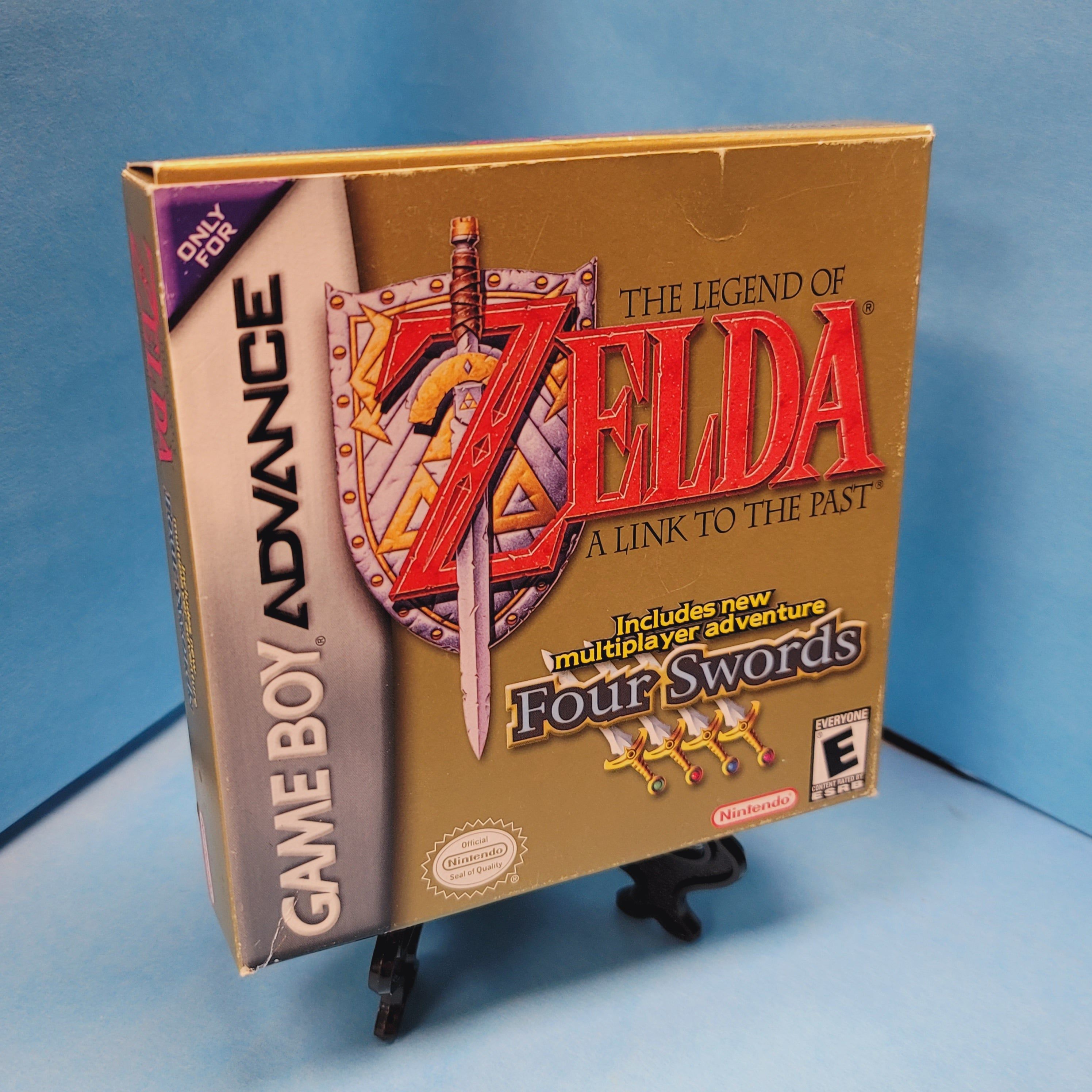 GBA - The Legend of Zelda A Link to the Past Four Swords (Complete in Box / A- / With Manual)