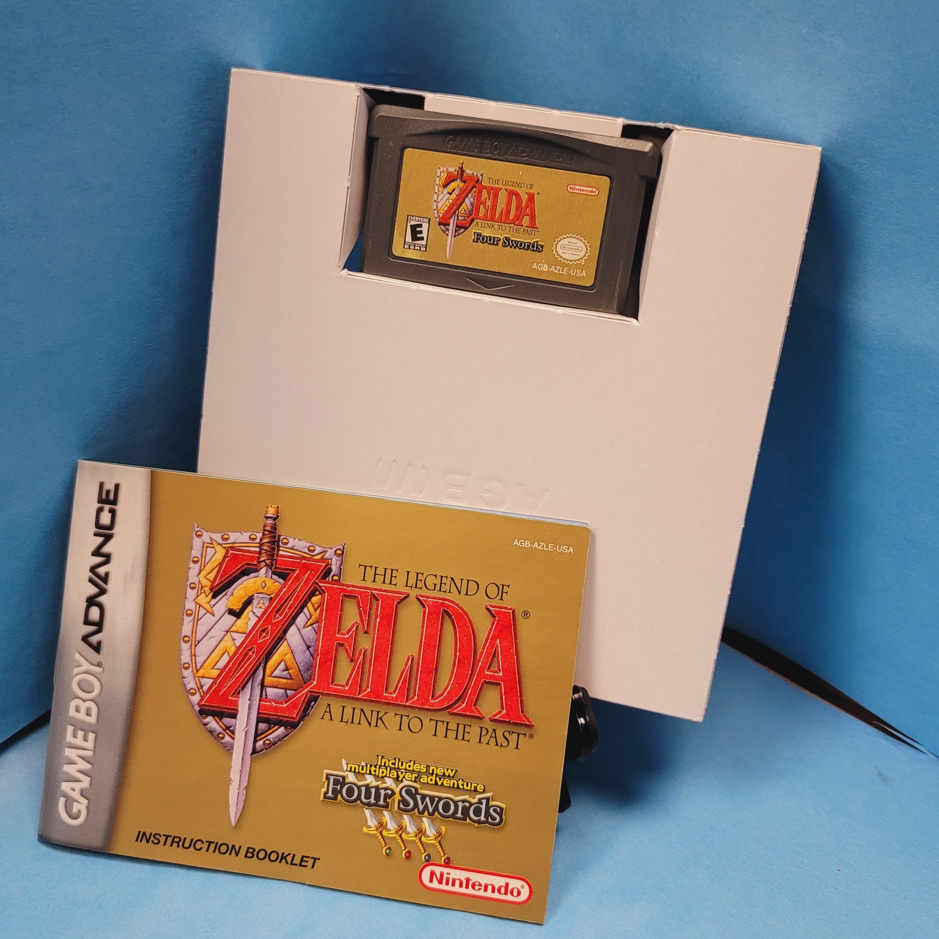 GBA - The Legend of Zelda A Link to the Past Four Swords (Complet en boîte / A- / Avec manuel)
