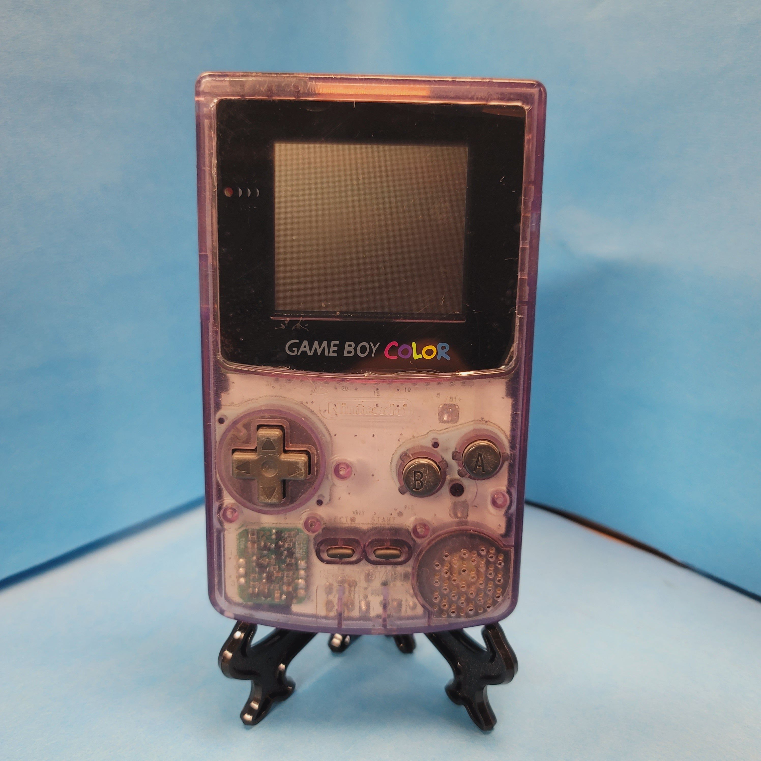 Système de couleurs Game Boy (violet atomique/raisin)