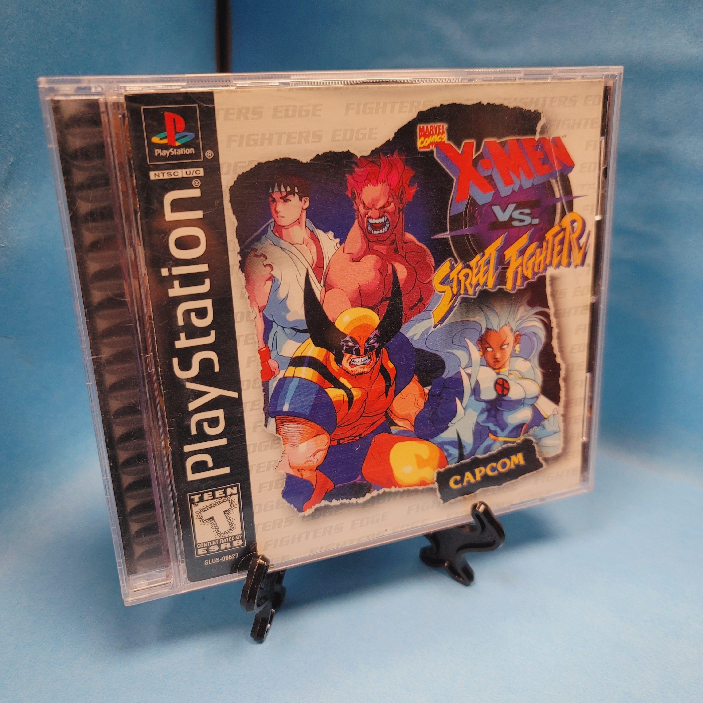 PS1 - X-Men contre Street Fighter