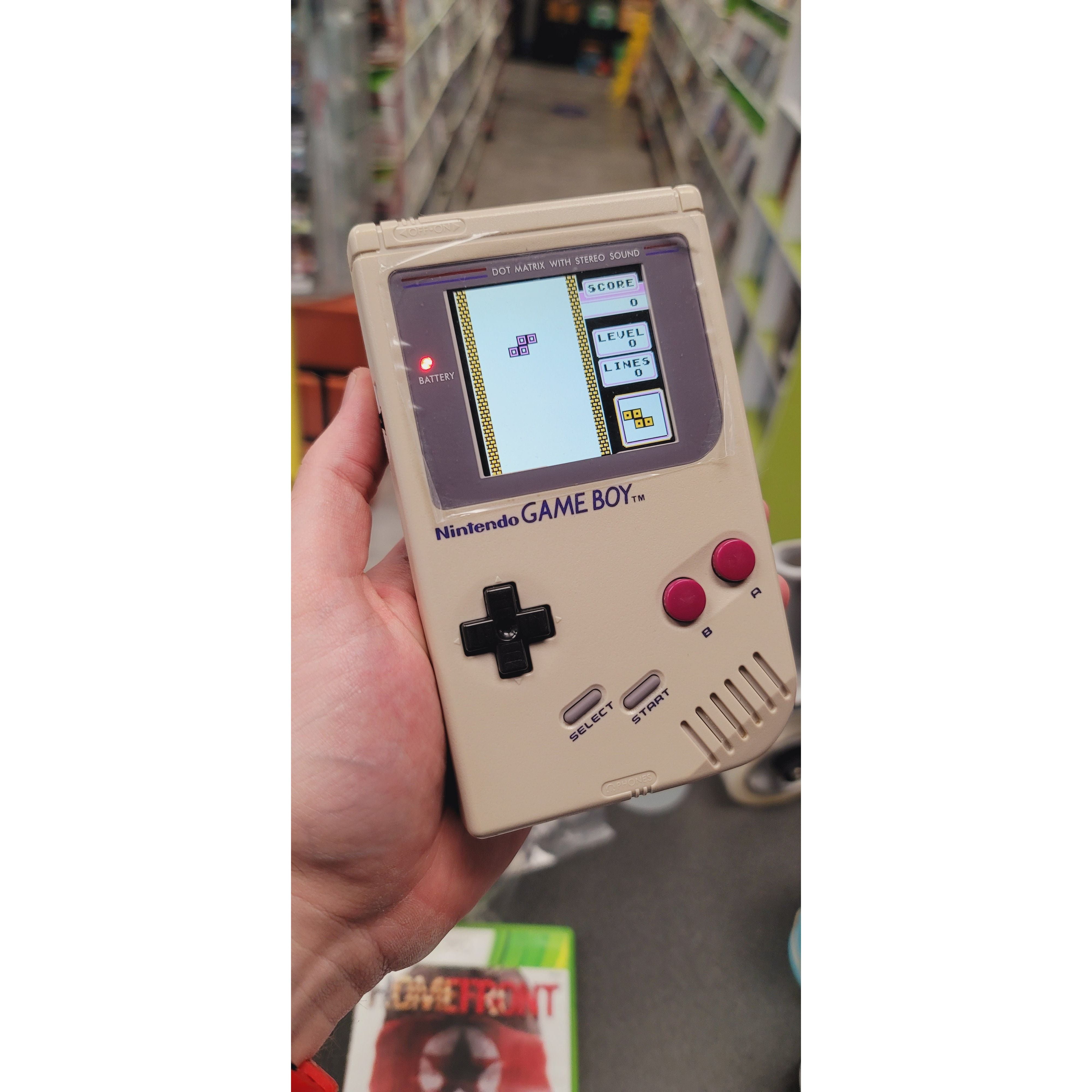 Game Boy Classic System with IPS LCD Screen and On Screen Display