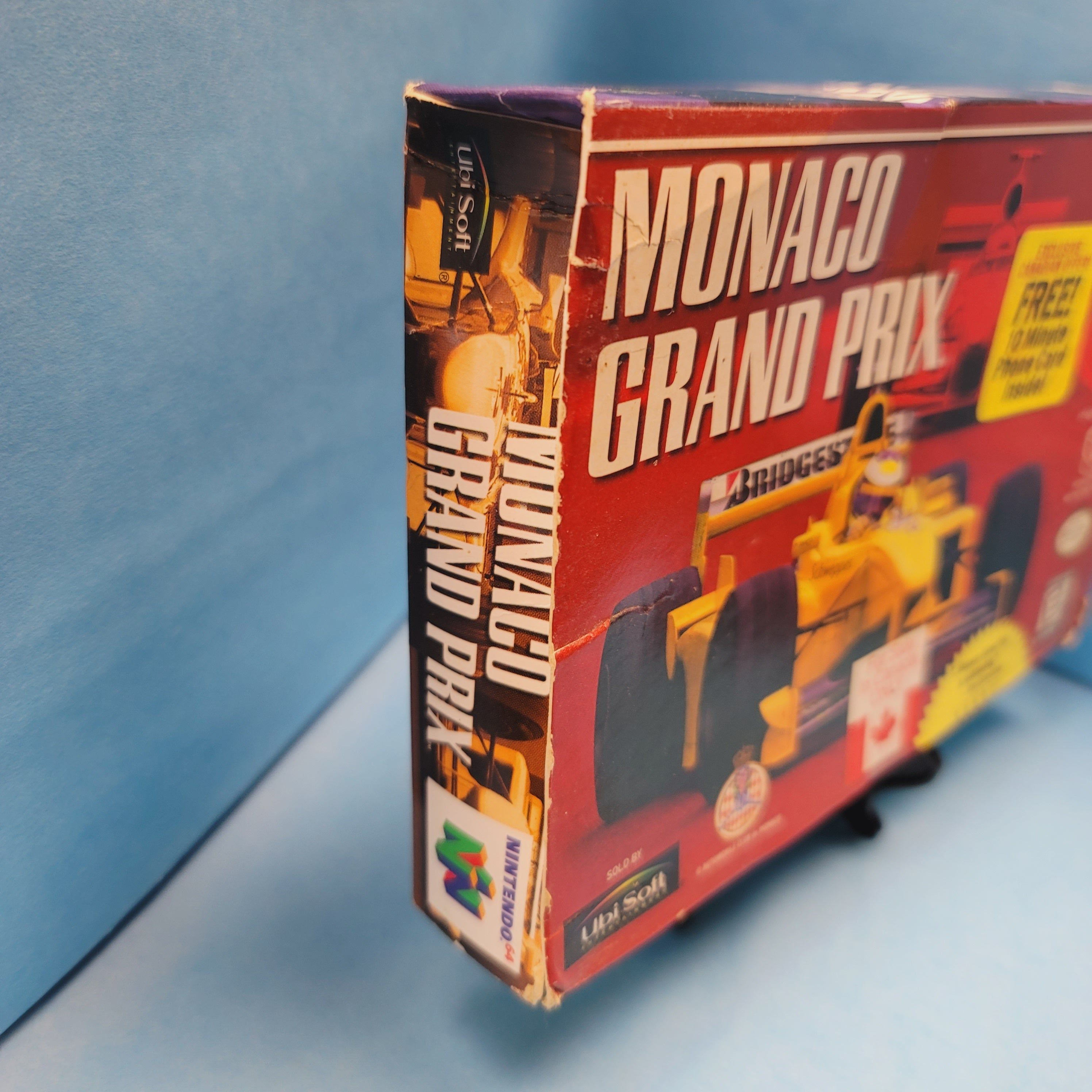 N64 - Monaco Grand Prix (Complete in Box / B- / No Manual)