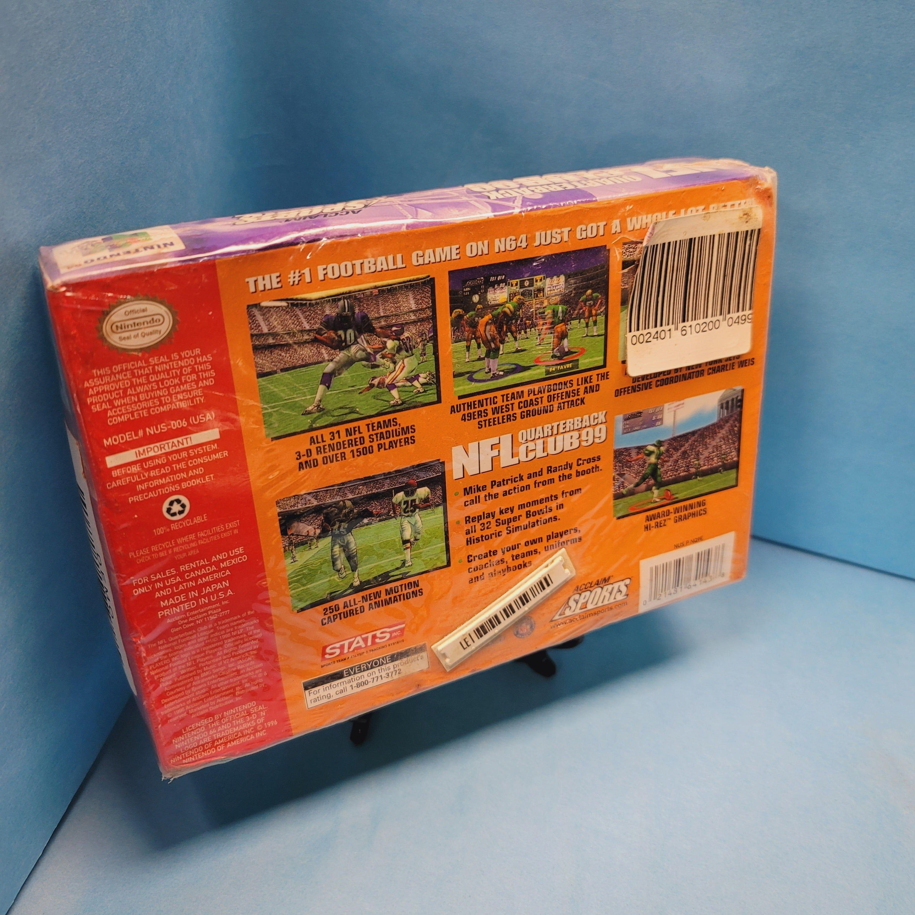 N64 - NFL Quarterback Club 99 (Complete in Box / Sealed)