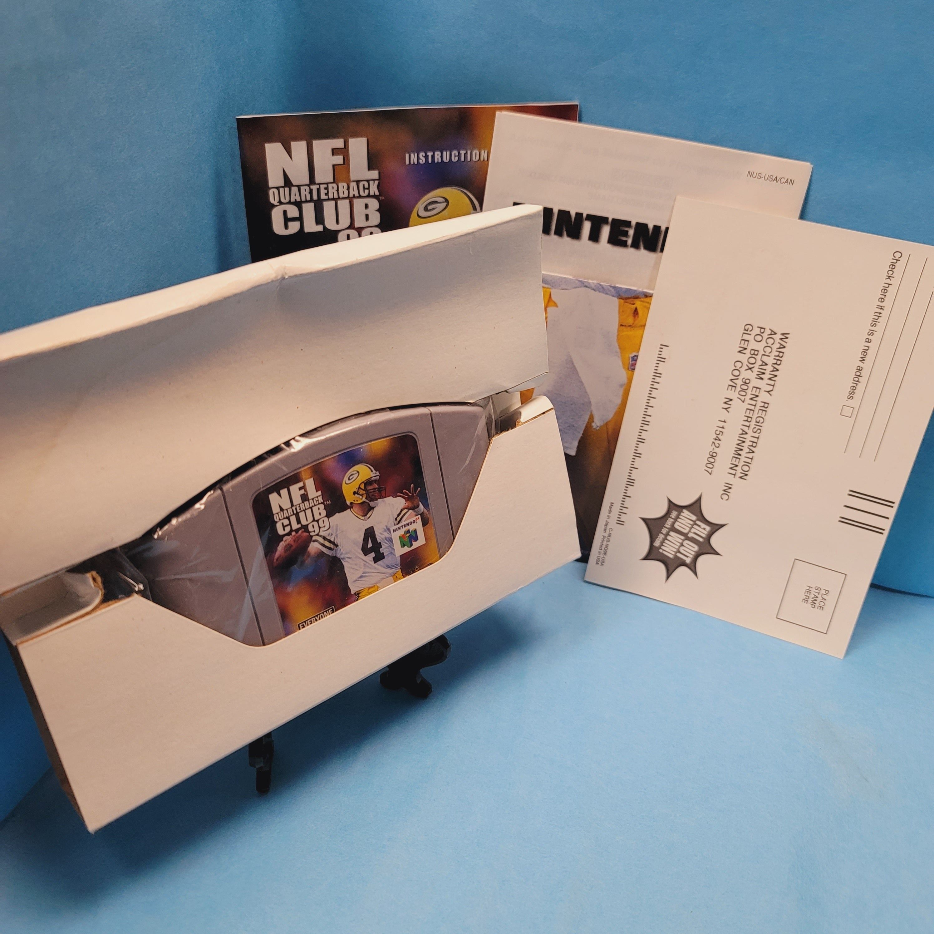 N64 - NFL Quarterback Club 99 (Complete in Box / F / With Manual)
