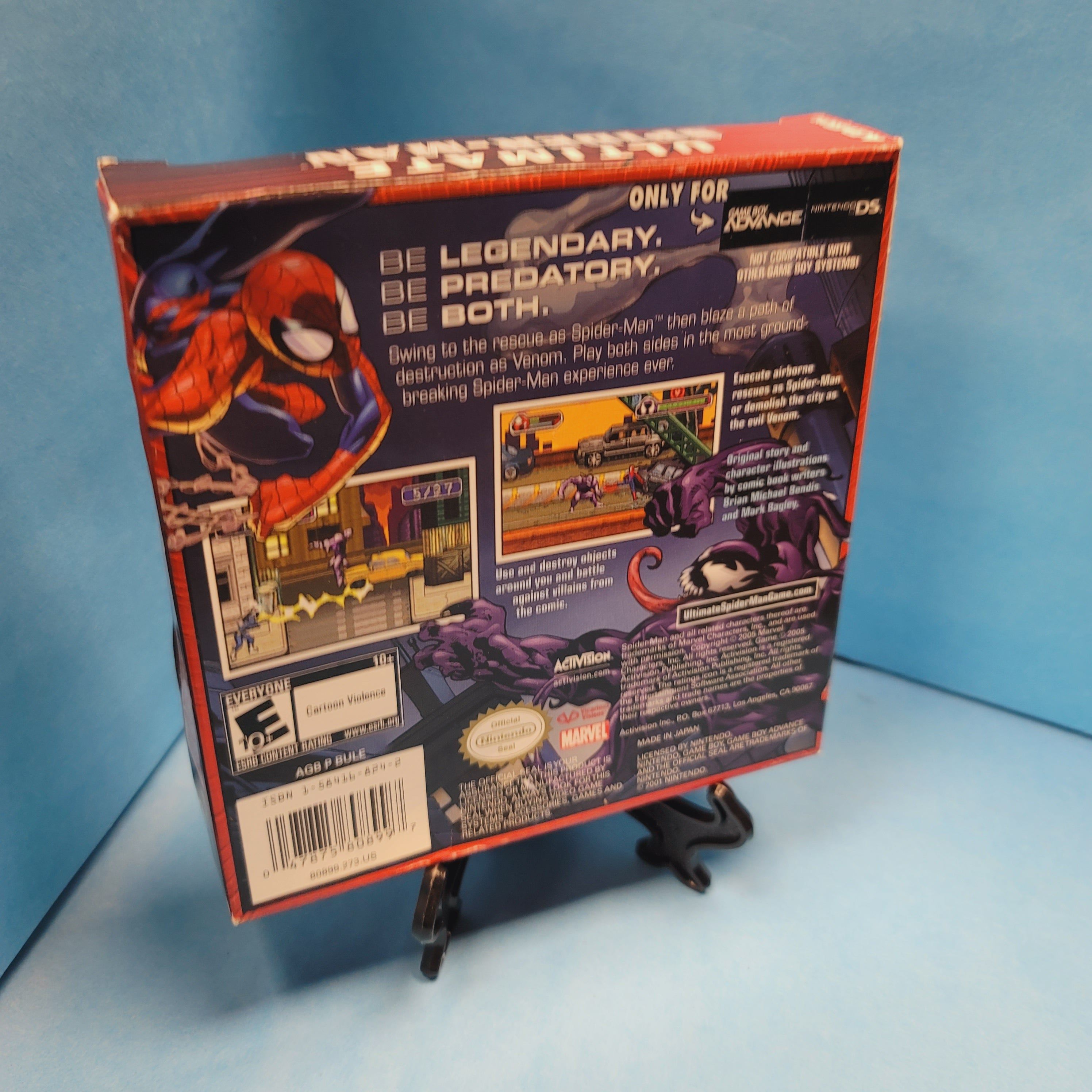 GBA - Ultimate Spider-Man (Complete in Box / B+ / With Manual)