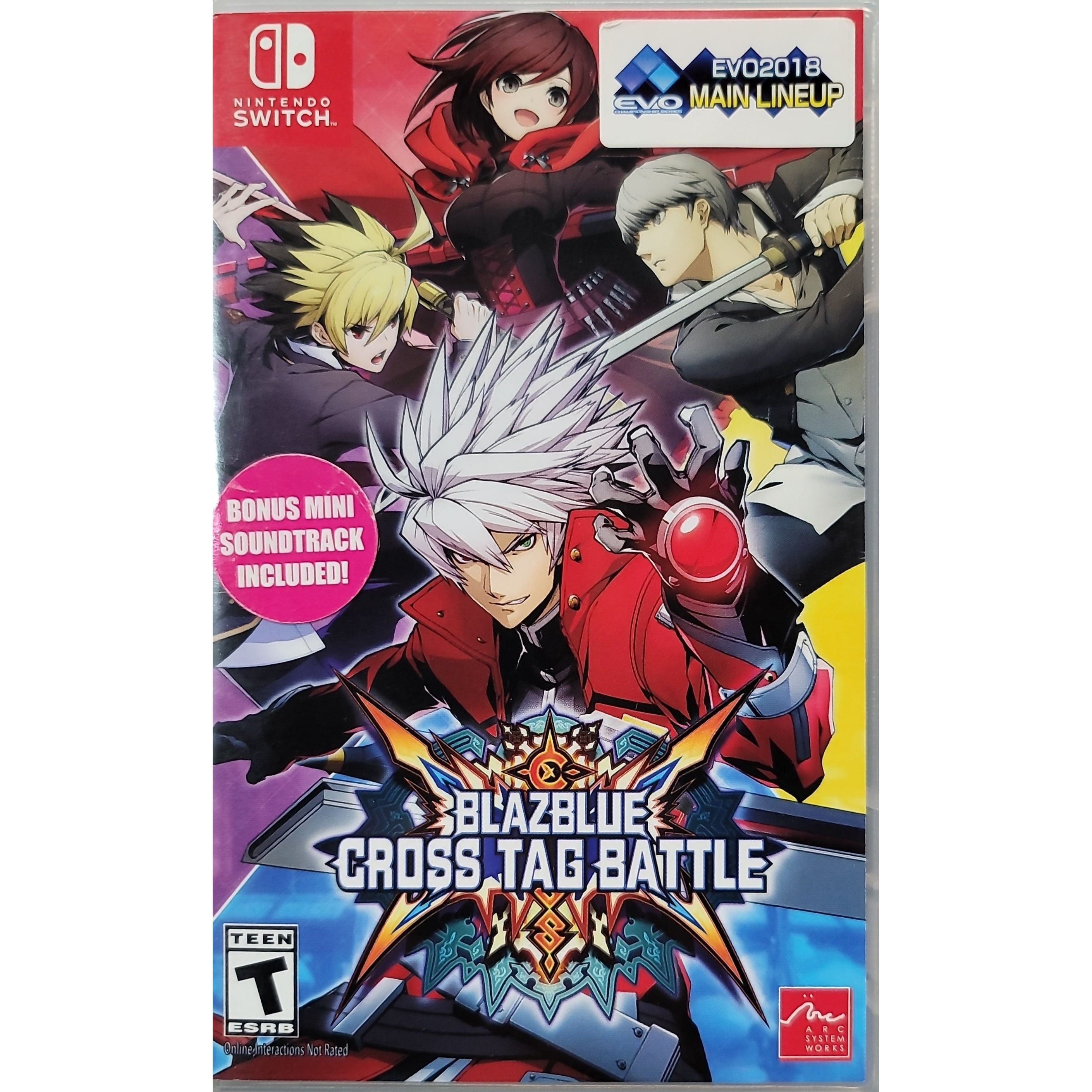 Switch - BlazBlue Cross Tag Battle with Bonus Mini Soundtrack (In Case)