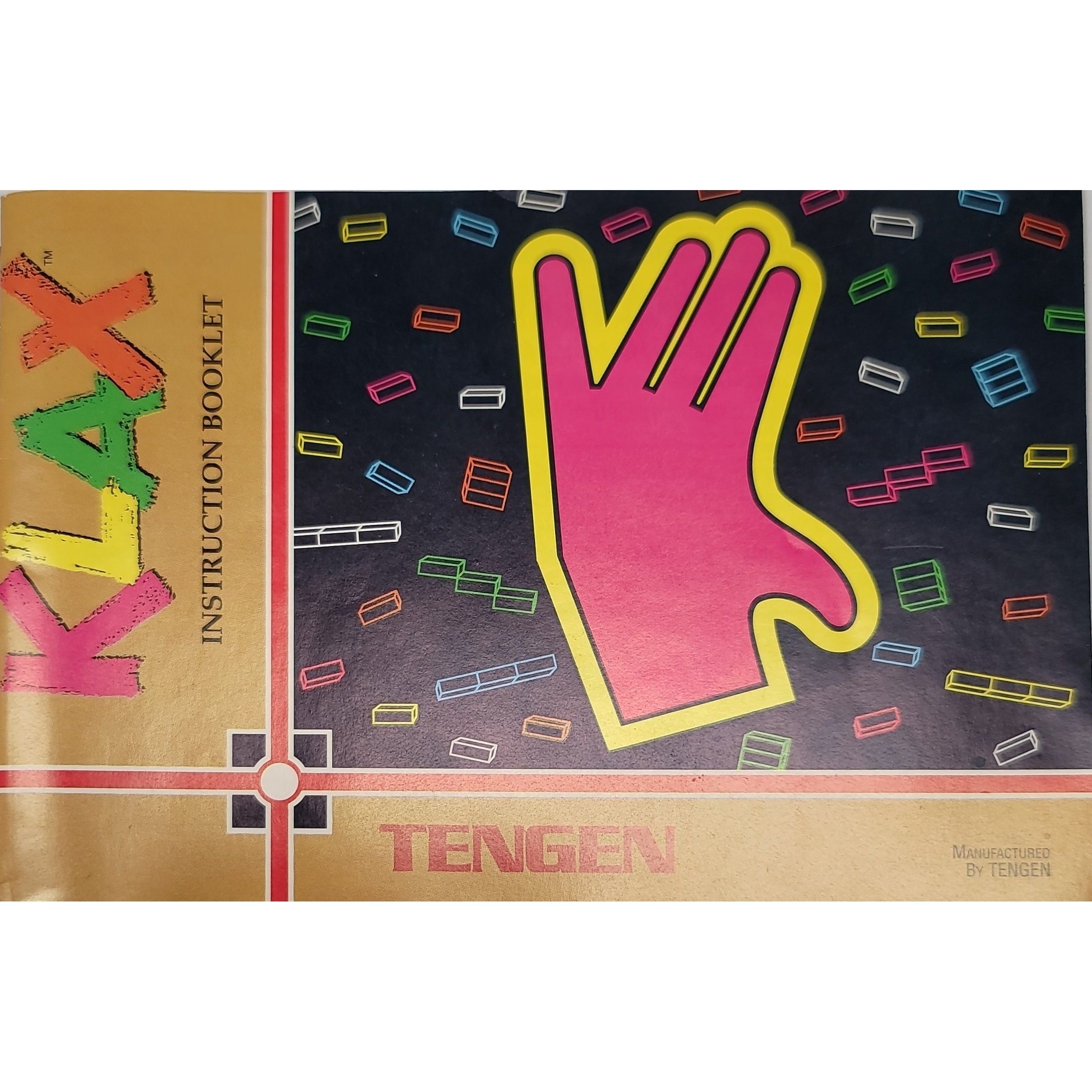 NES - KLAX (Manual / TENGEN)
