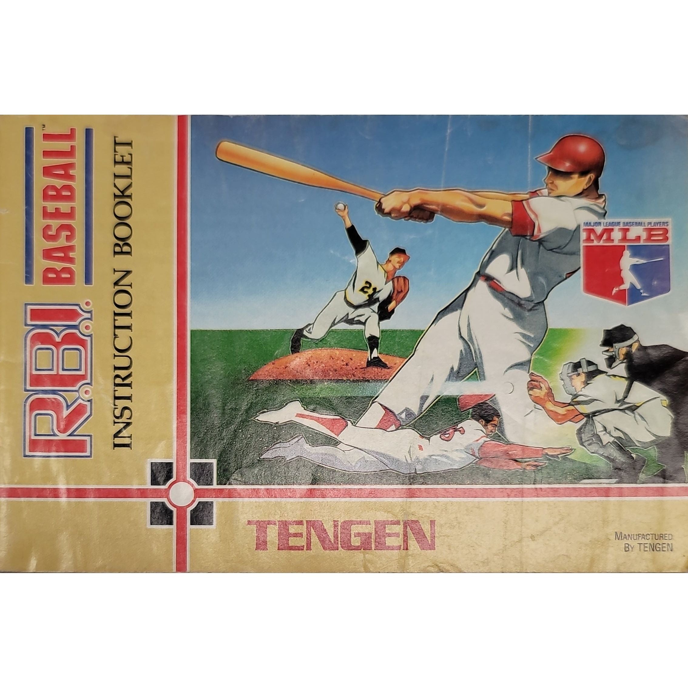 NES - RBI Baseball (Manual / TENGEN)