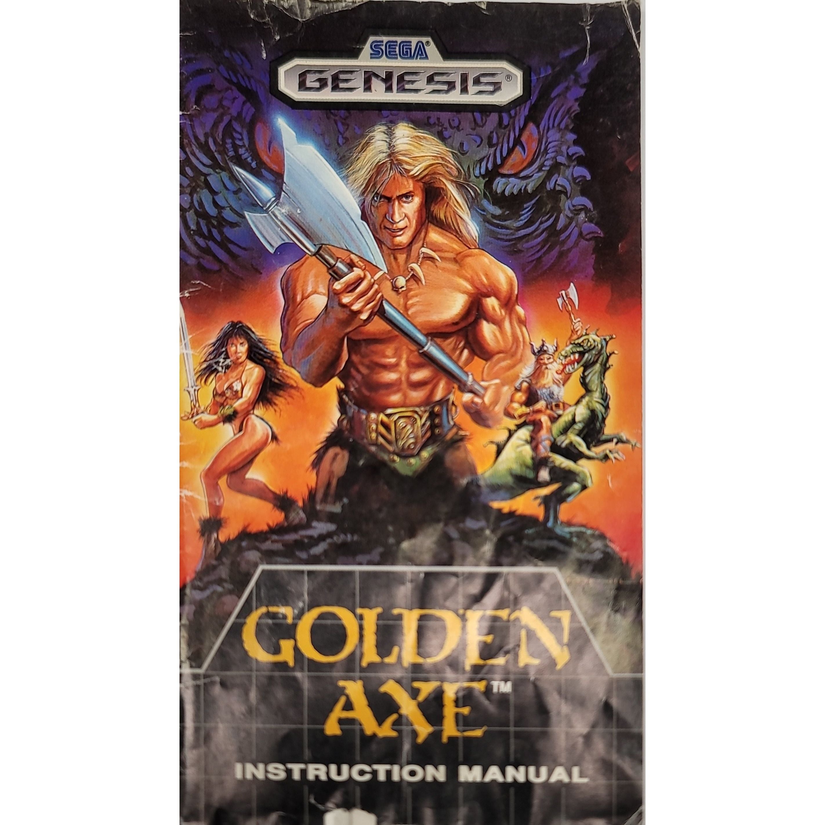 Genesis - Golden Axe (Manual)