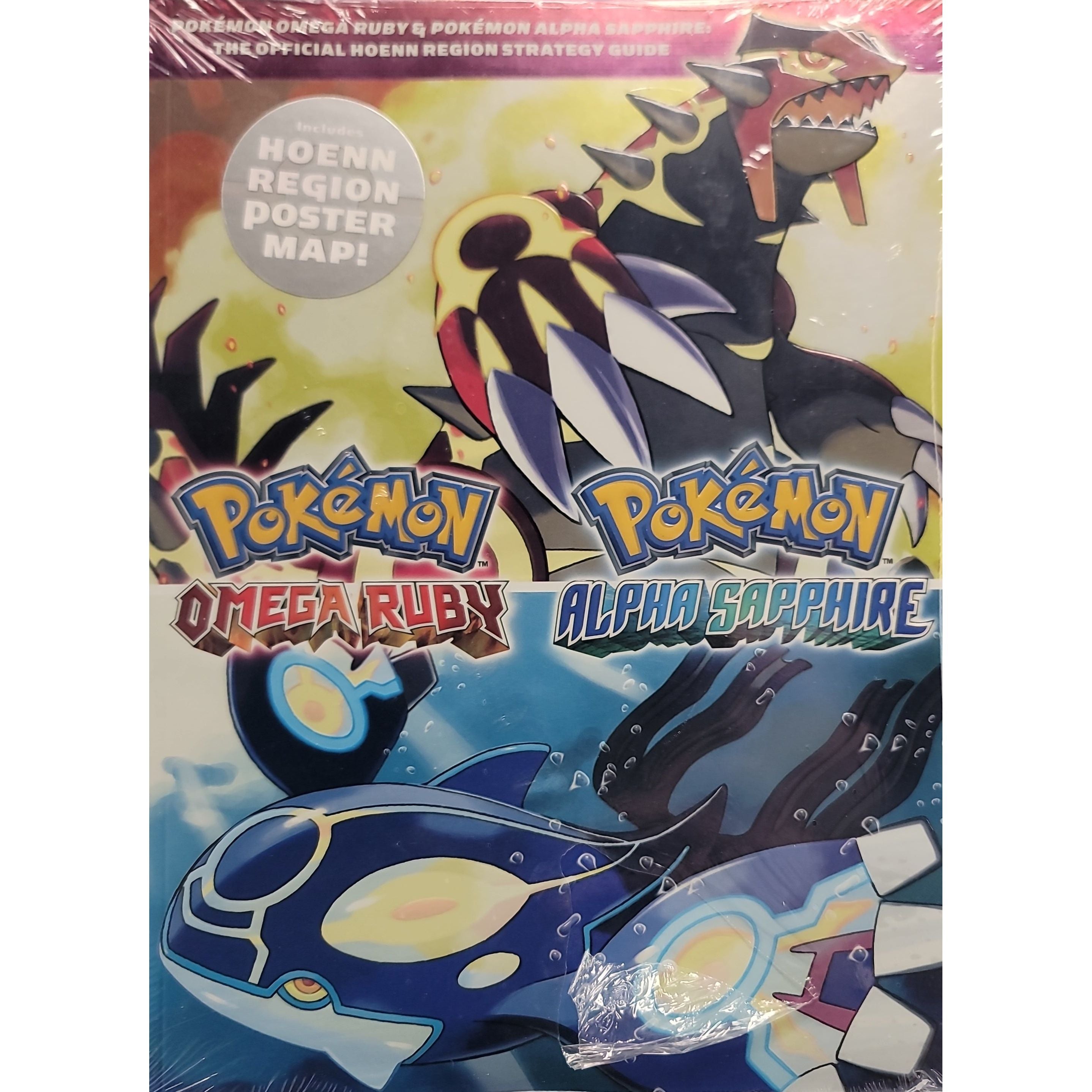 Pokemon Omega Ruby & Alpha Sapphire Official Hoenn Region Strategy Guide (Sealed / Minor Seal Damage)