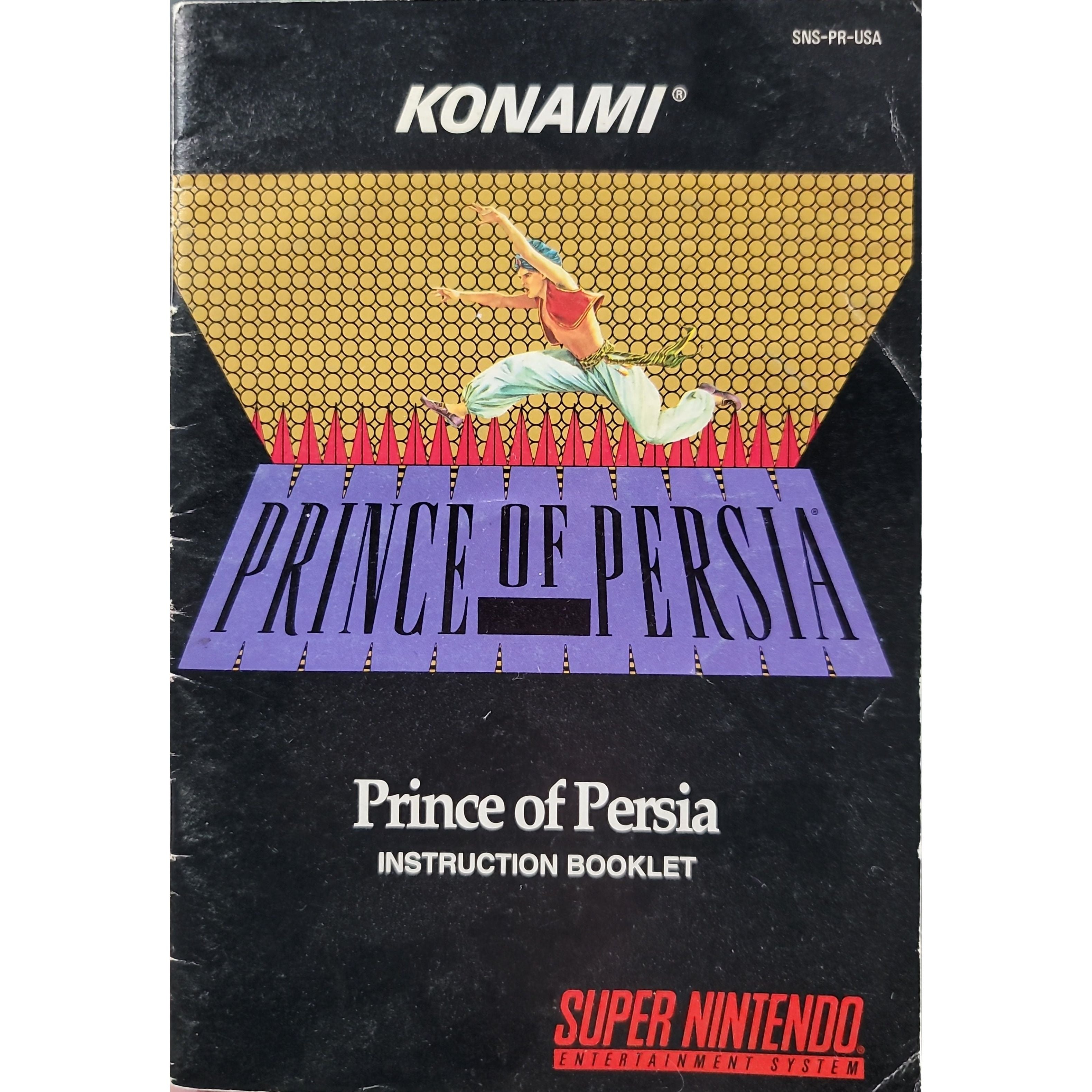 SNES - Prince of Persia (Manual)