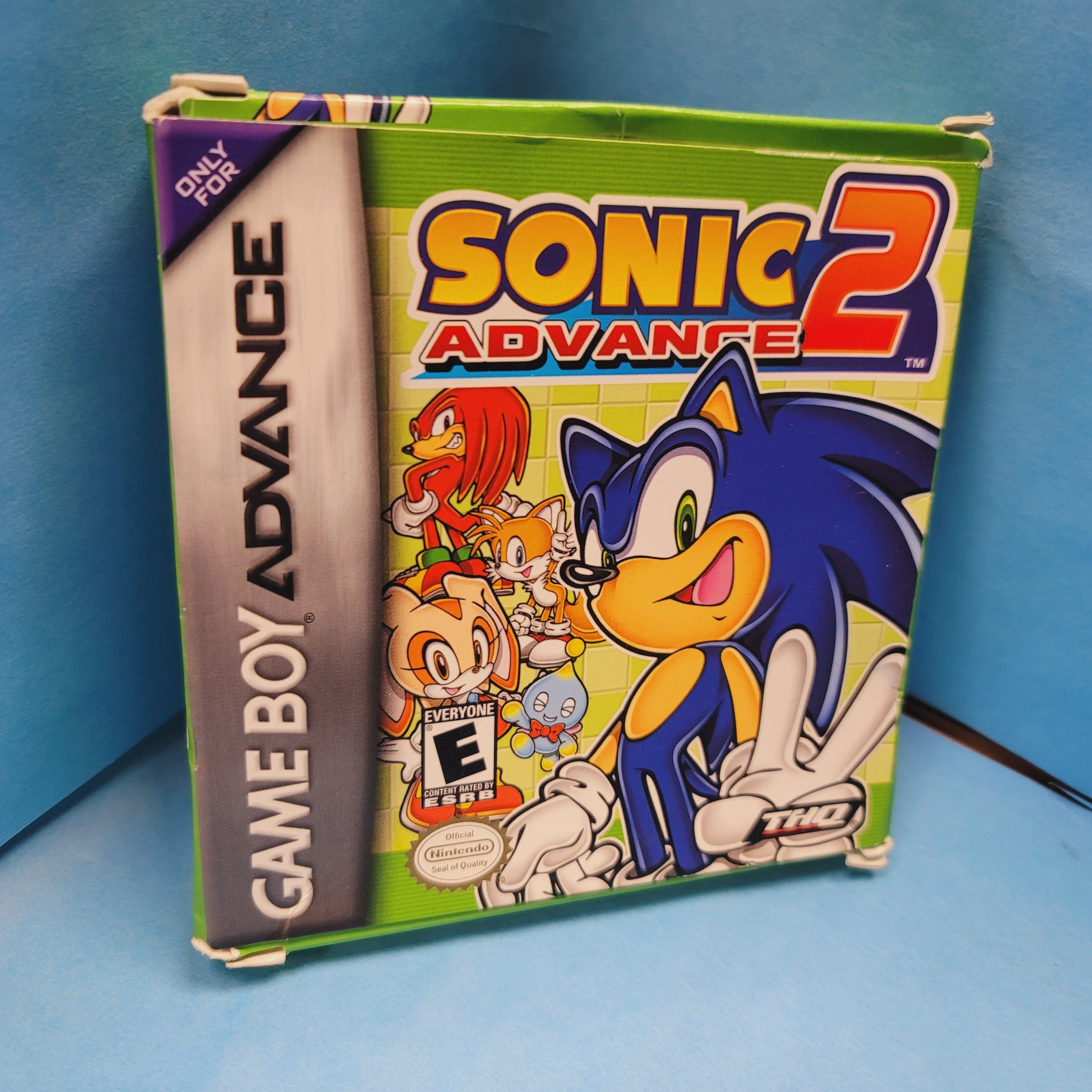 GBA - Sonic Advance 2 (Complet en Boite / B / Avec Manuel)