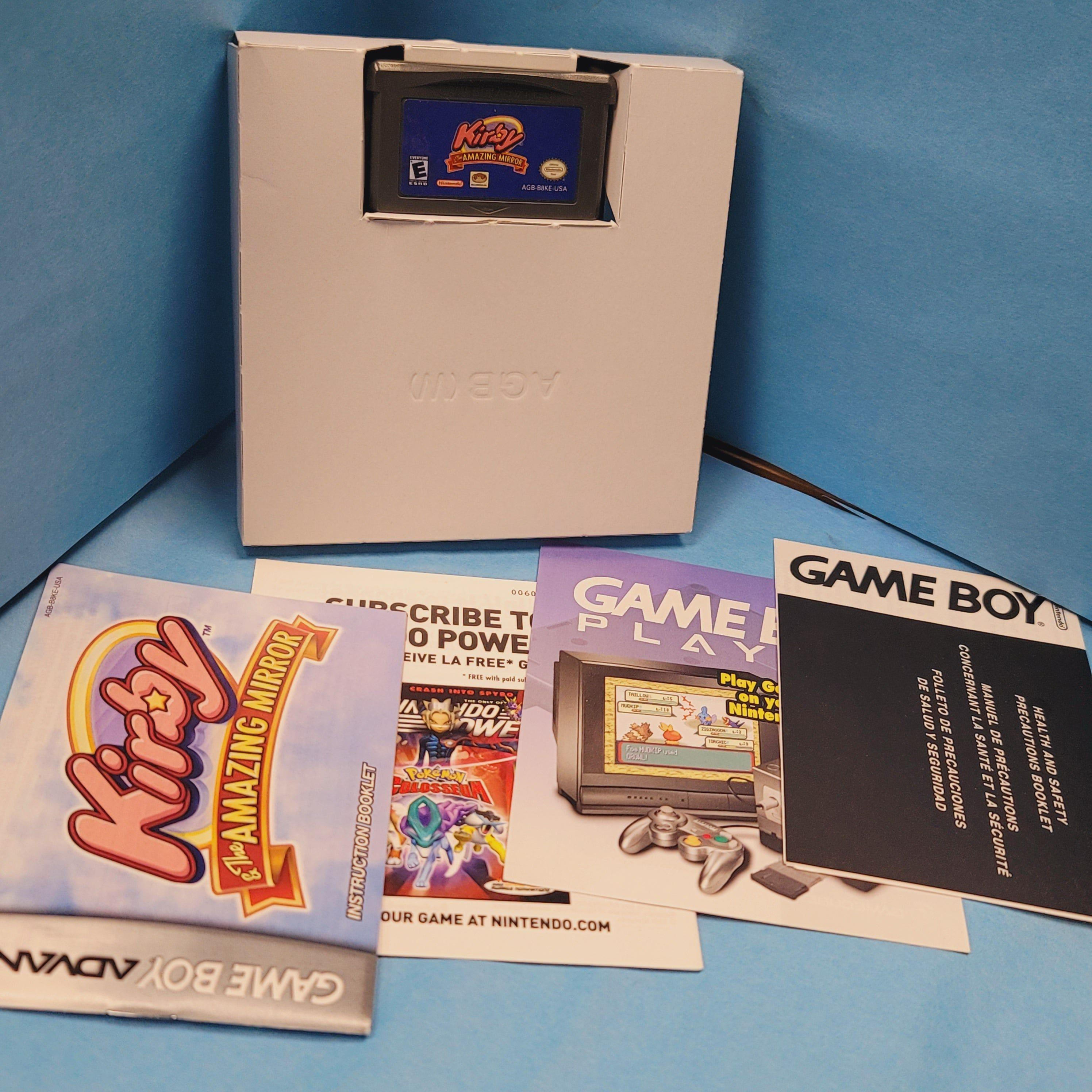 GBA - Kirby and the Amazing Mirror (Complete In Box / A- / With Manual)