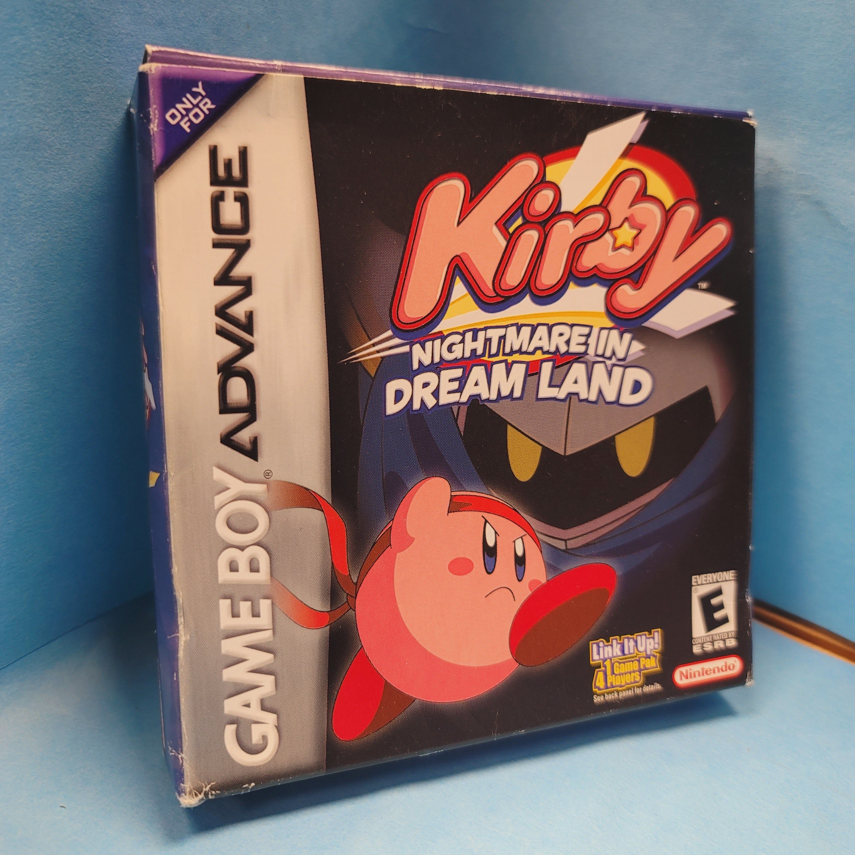 GBA - Kirby Nightmare in Dream Land (Complet en boîte / A- / Avec manuel)