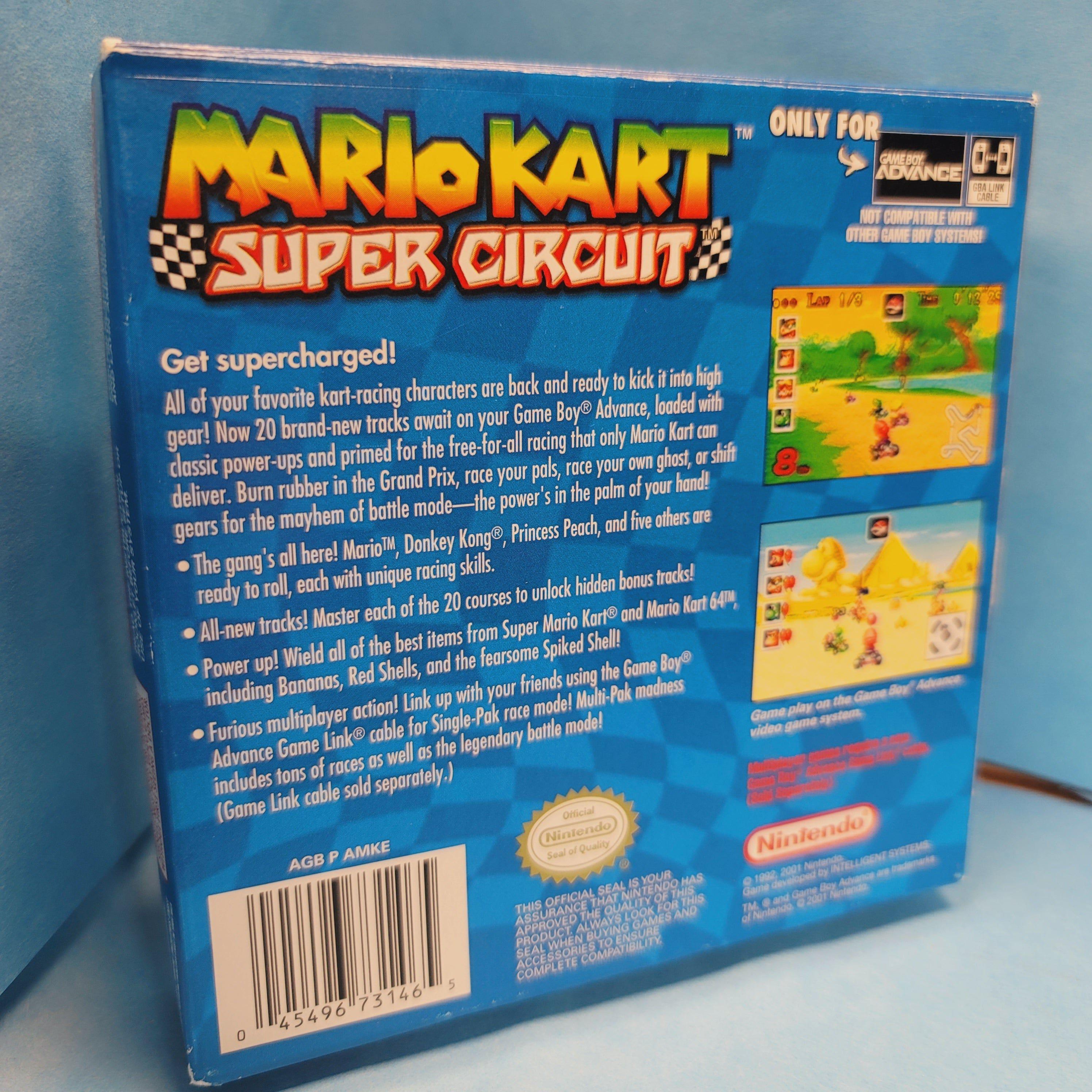 GBA - Mario Kart Super Circuit (Complete in Box / A / With Manual)