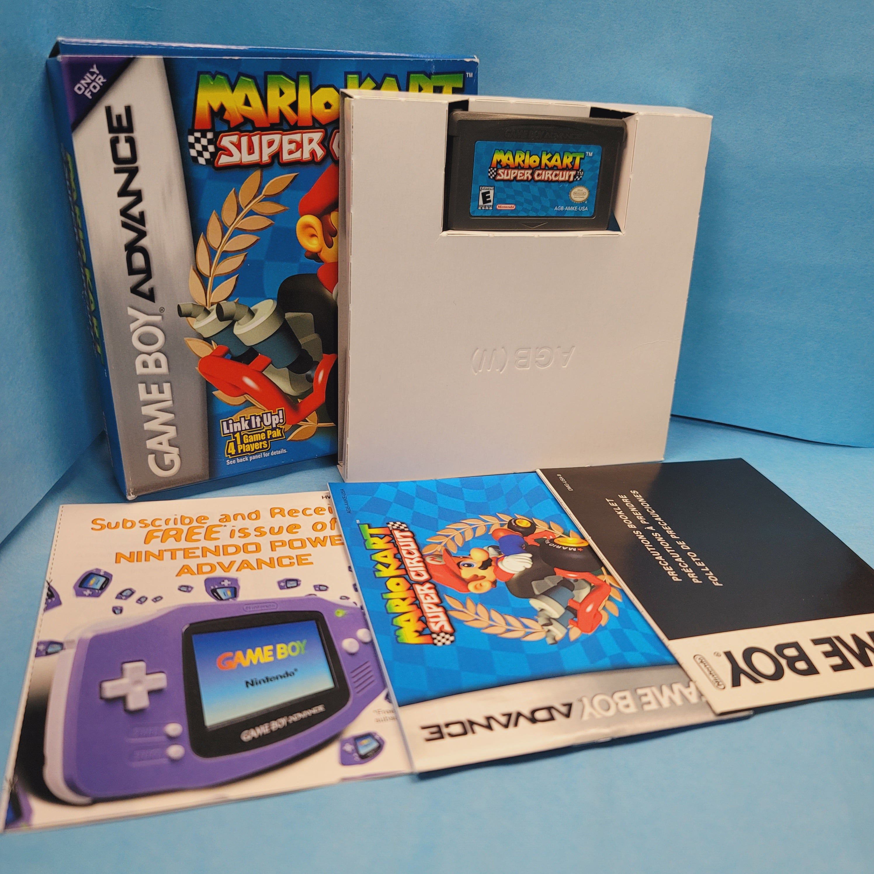 GBA - Mario Kart Super Circuit (Complete in Box / A / With Manual)