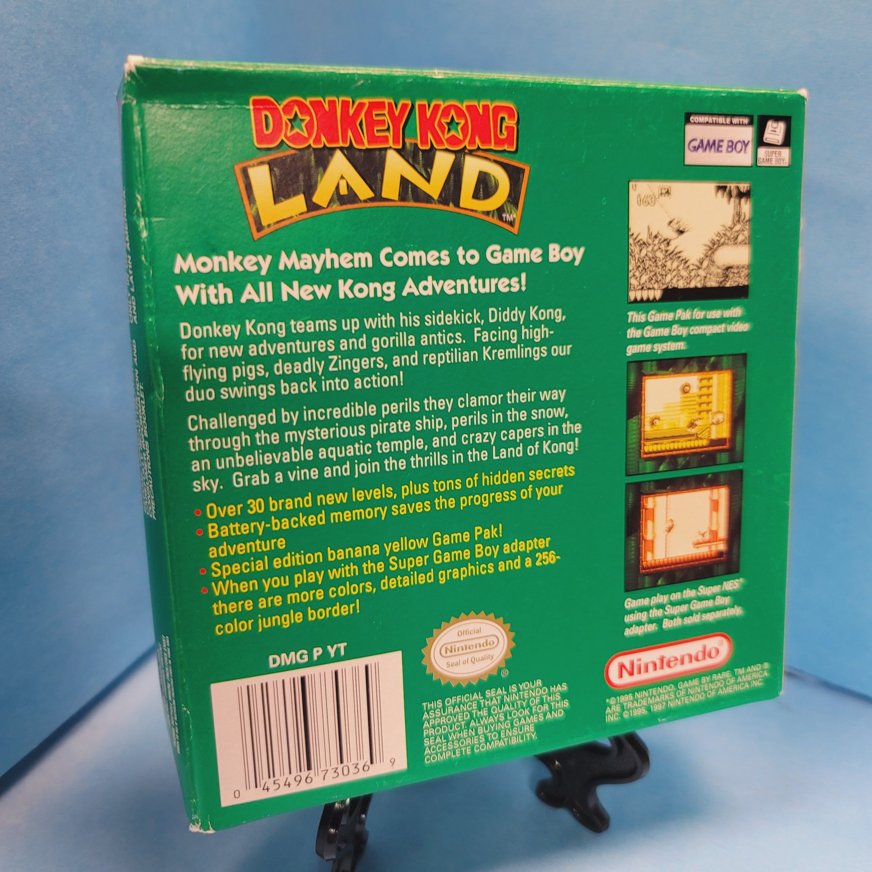 GB - Donkey Kong Land (Complete in Box / A / With Manual / Player's Choice)
