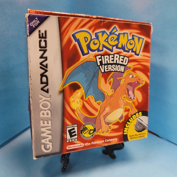 GBA - Pokemon Fire Red (Complete in Box / A- / With Manual)