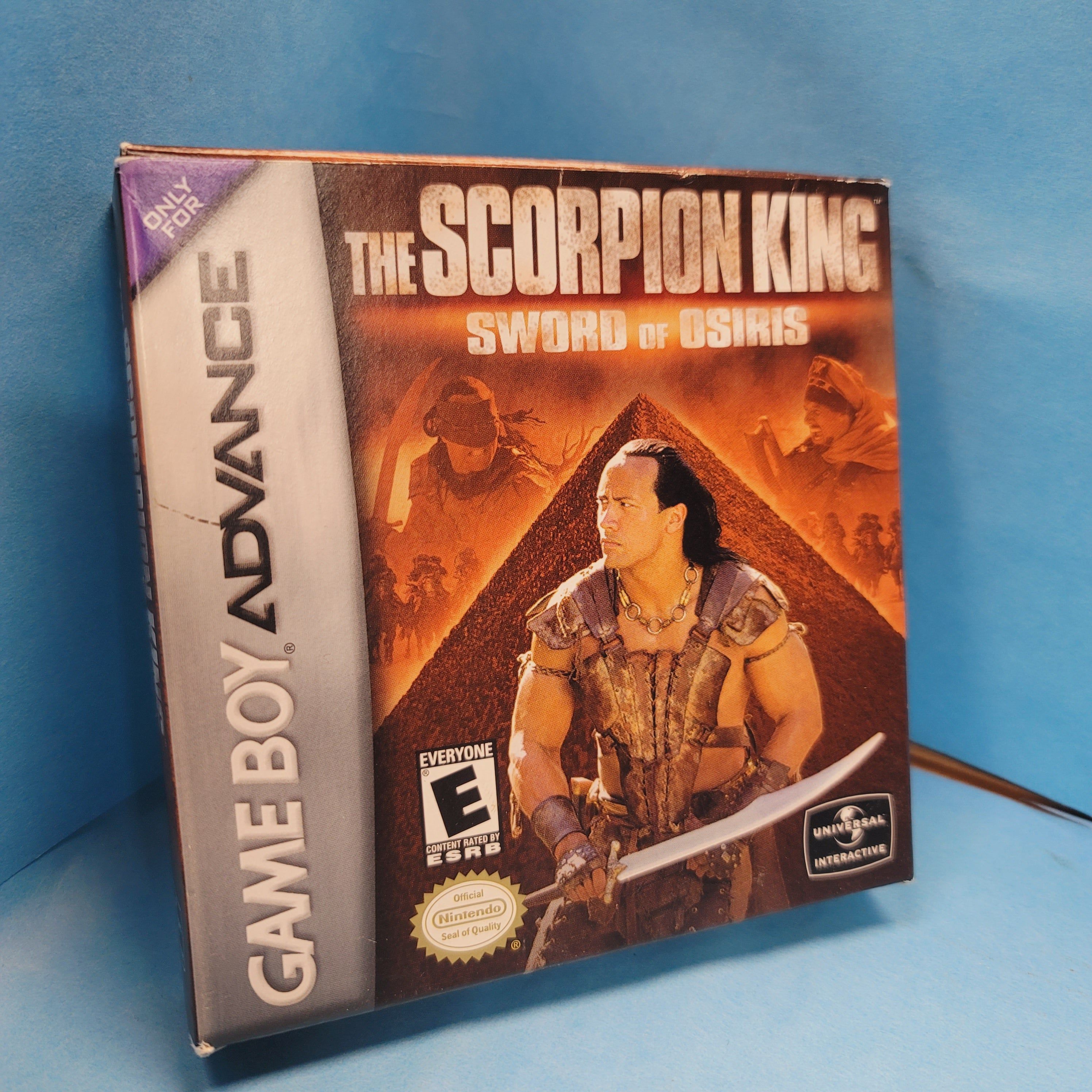 GBA - The Scorpion King Sword of Osiris (Complete in Box / A / With Manual)