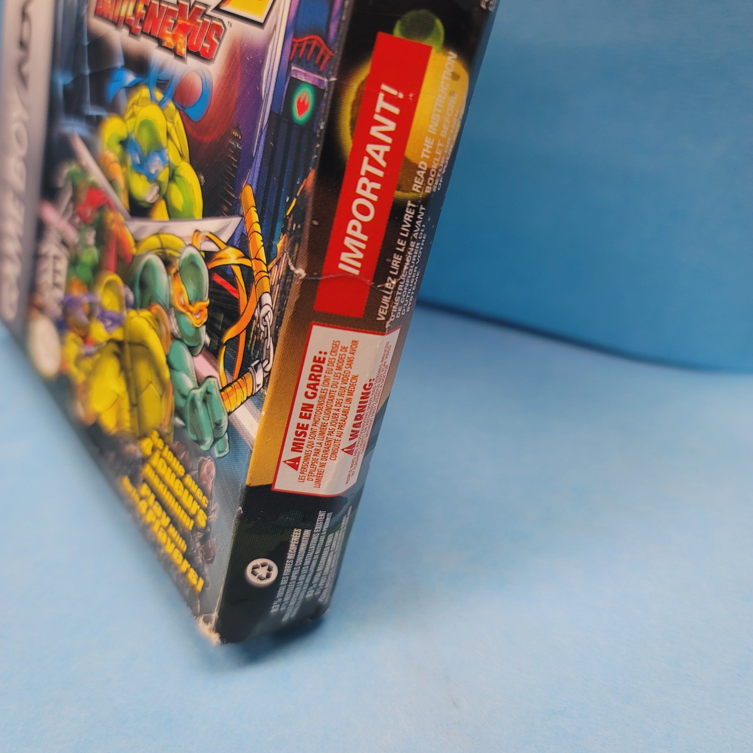 GBA - Teenage Mutant Ninja Turtles 2 Battle Nexus (Complete in Box / B / With Manual)