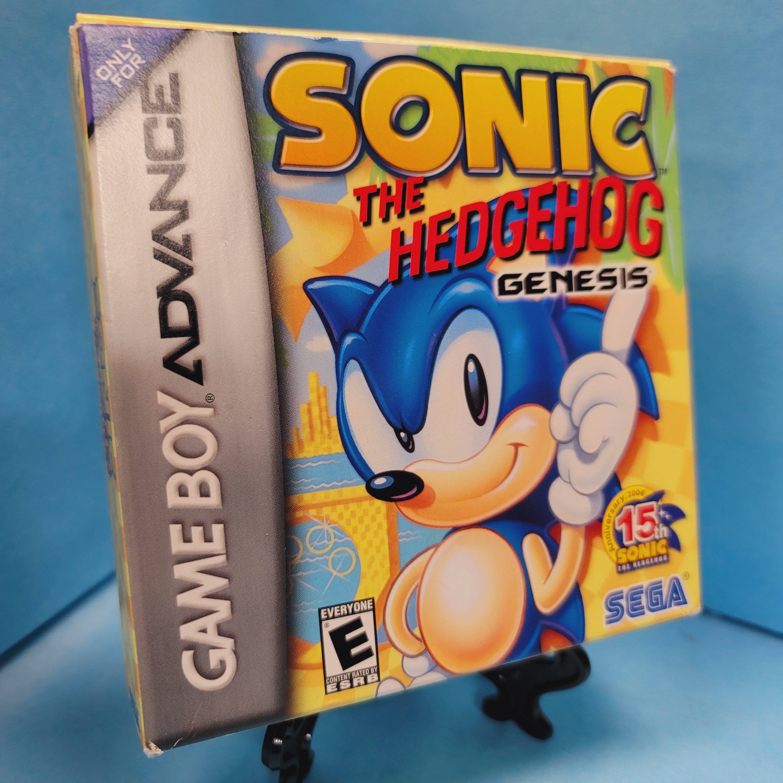 GBA - Sonic the Hedgehog Genesis (Complet en Boite / A / Avec Manuel)